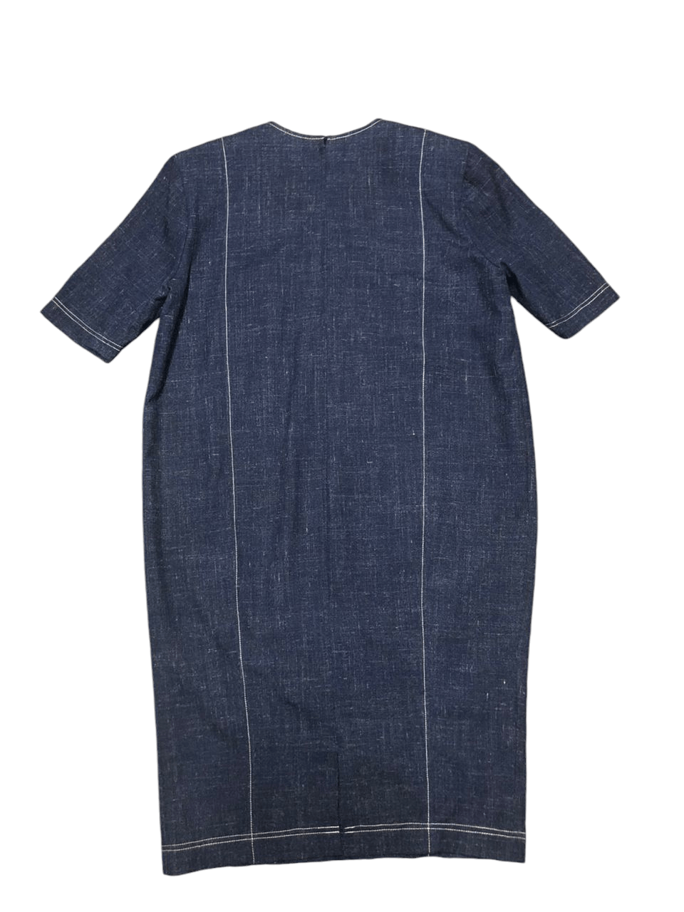 Salvatore Ferragamo × Vintage Vintage Salvatore Ferragamo Wool Dress Short Sleeve Size XL / US 12-14 / IT 48-50 - 2 Thumbnail