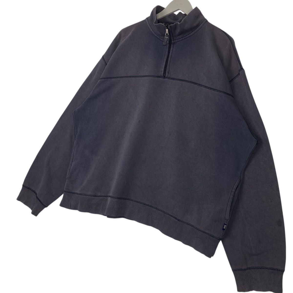 Other Vintage GAP Half Zipper Gray Pullover Jumper Size XL Size US XL / EU 56 / 4 - 2 Thumbnail