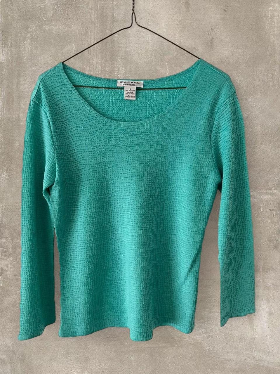 Other Rafaella Teal 4 Piece Outfit Set Jacket Skirt Tank Top Size M / US 6-8 / IT 42-44 - 3 Thumbnail