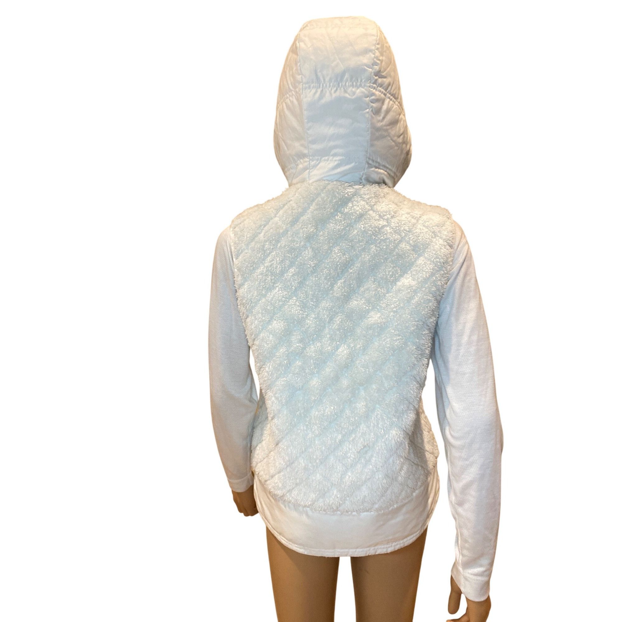 Patagonia PATAGONIA Women's S Los Gatos Reversible Hooded Fleece Vest Size S / US 4 / IT 40 - 16 Thumbnail