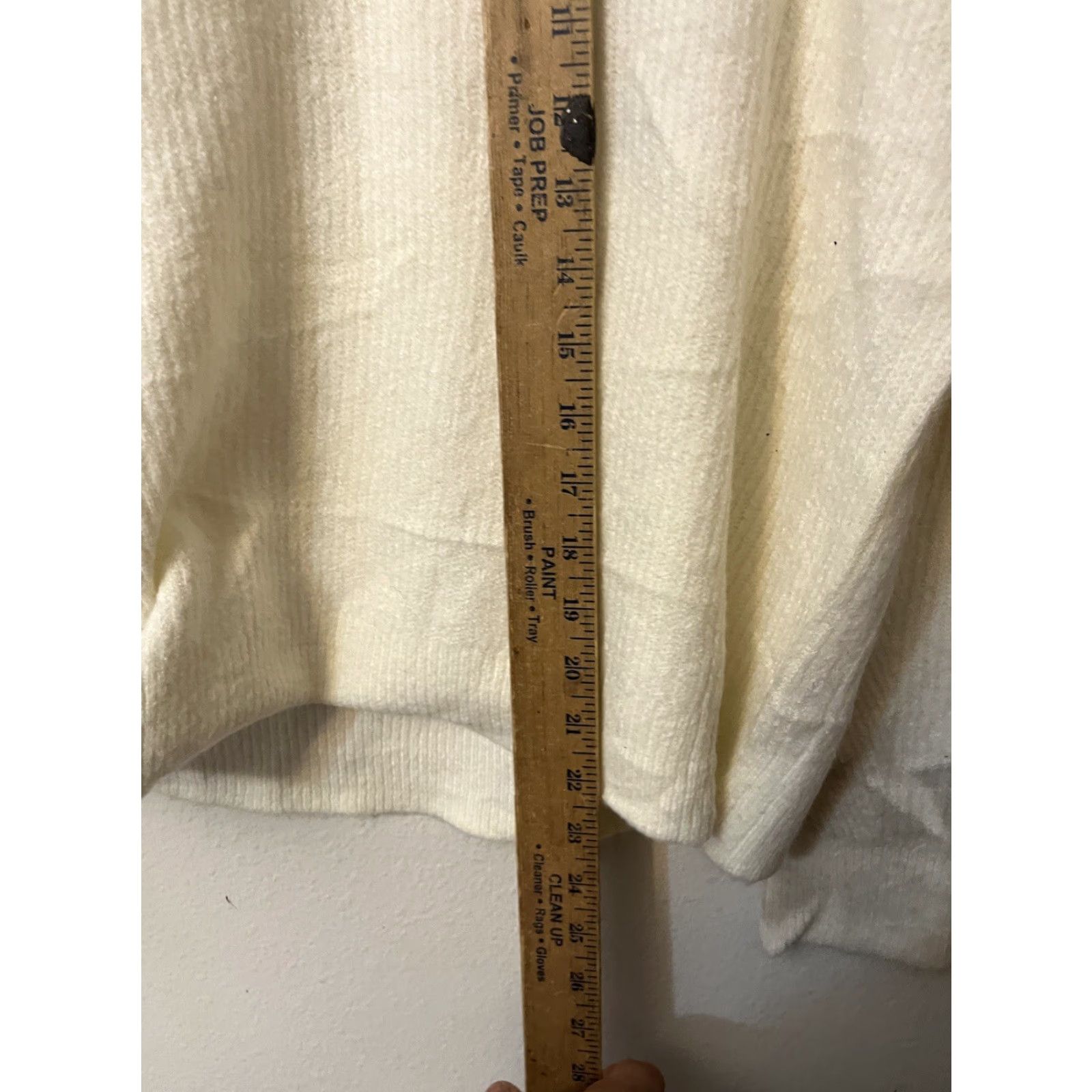 Banana Republic Banana Republic Sweater Adult Medium Ivory Cream Acrylic Blend Womens Size M / US 6-8 / IT 42-44 - 5 Thumbnail