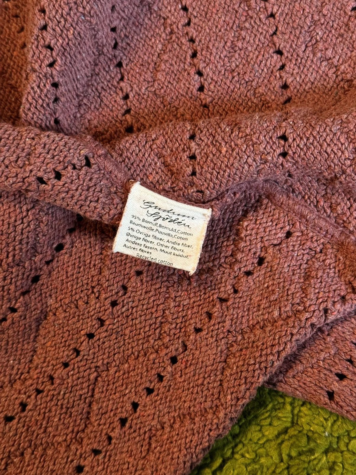 Designer Gudrun Sjoden avant garde cardigan sweater Size M / US 6-8 / IT 42-44 - 5 Thumbnail