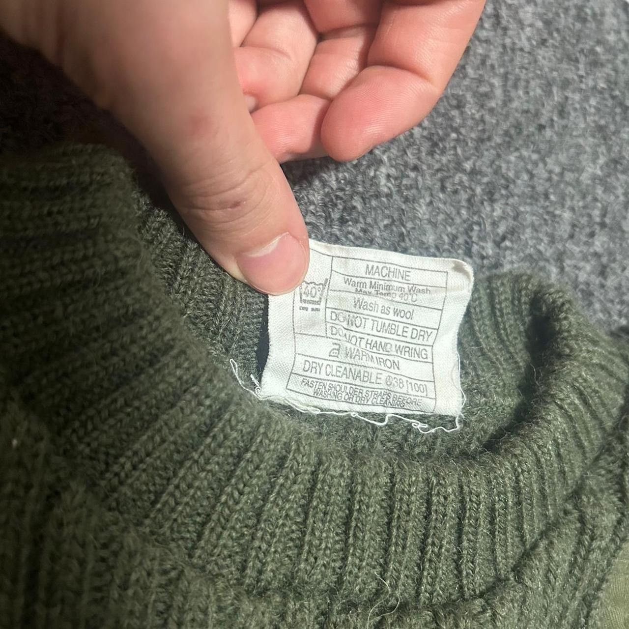 Vintage 70s UK Commando Wool Jumper “Yates” Size US M / EU 48-50 / 2 - 5 Thumbnail