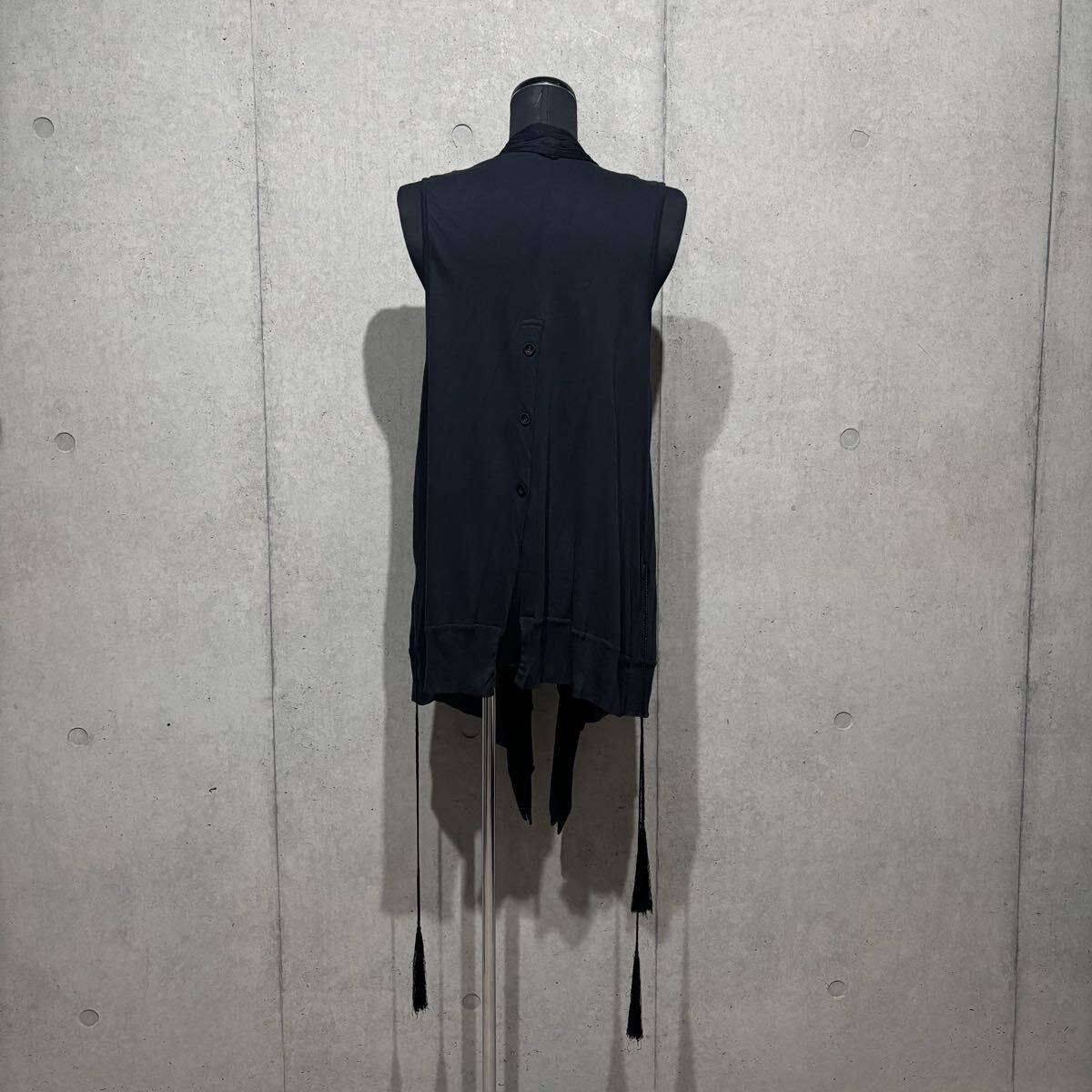 Ann Demeulemeester Ann Demeulemeester 2012SS Tassel Vest Size S / US 4 / IT 40 - 3 Thumbnail