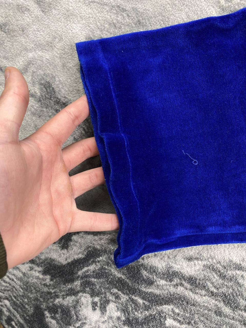 Versace Versace Medusa Logo Velour Sweatpants Women Size S Blue Size 28" / US 6 / IT 42 - 3 Thumbnail