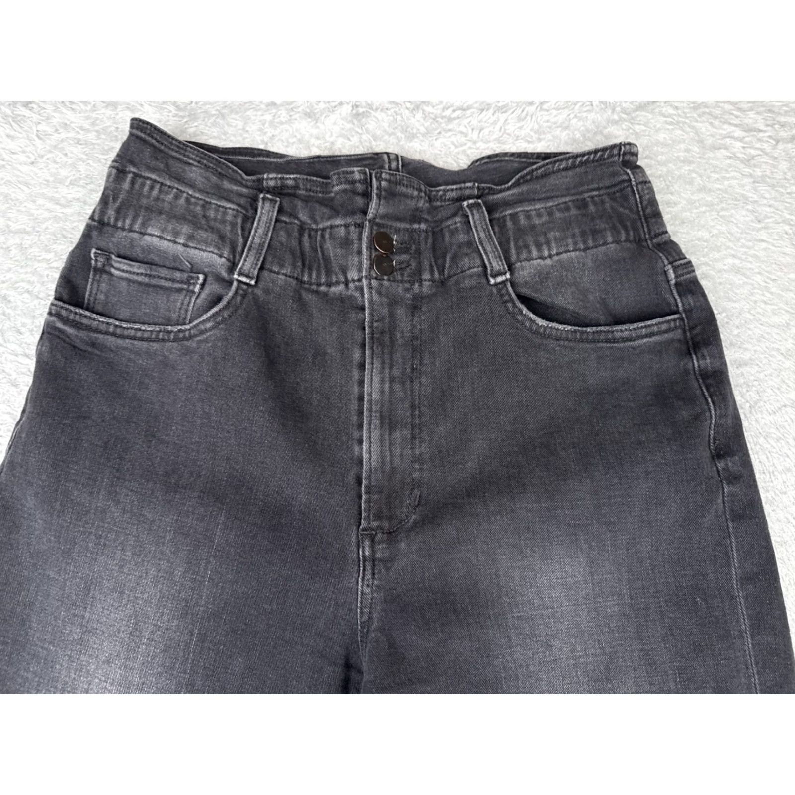 Vintage VINTAGE? No, Joes Jeans Women 28 Black Denim The Honor High Rise Vintage Straight Cotton 27x27 Size 28" / US 6 / IT 42 - 4 Thumbnail