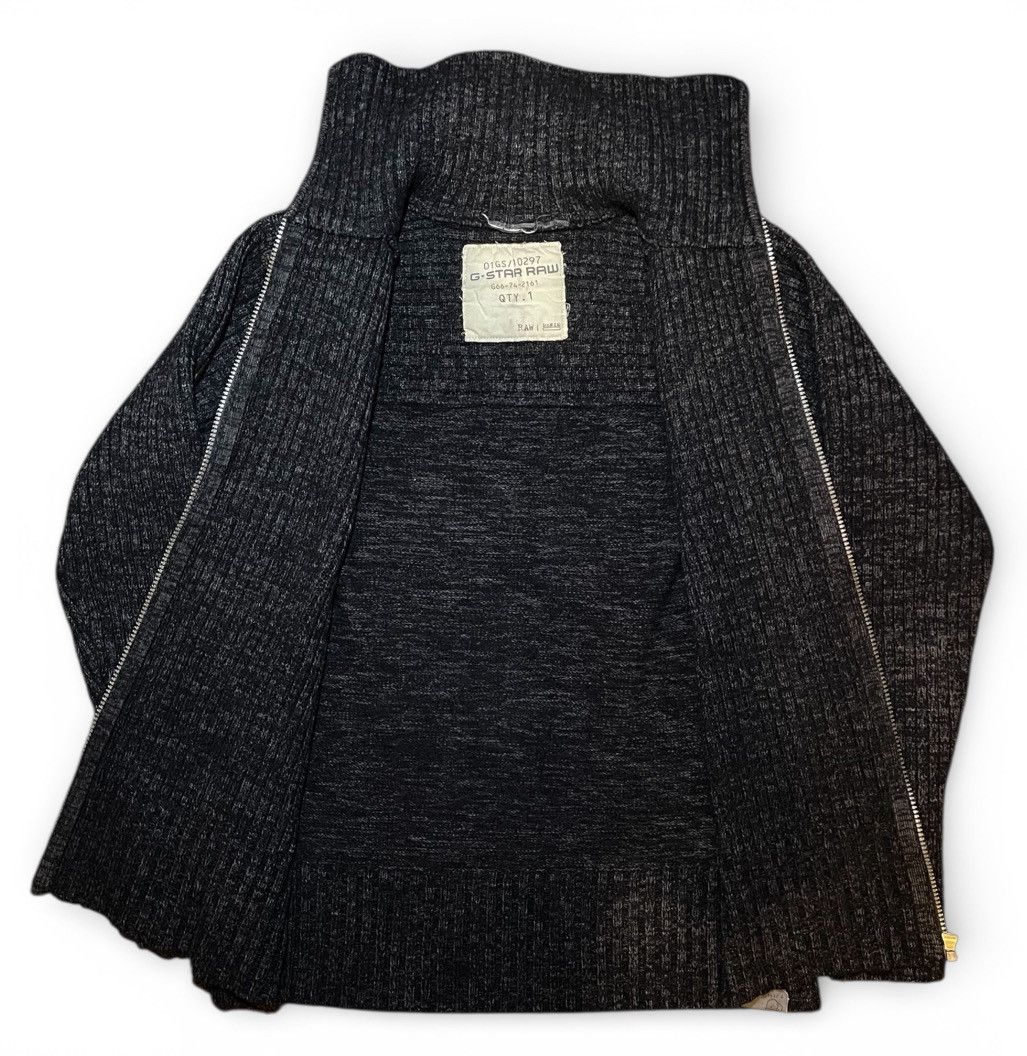 Hysteric Glamour G-Star RAW Wool Knit Sweater Big Back Logo Full Zip Size US M / EU 48-50 / 2 - 3 Thumbnail