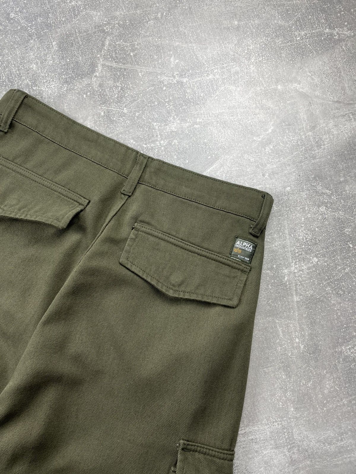 Alpha Industries Alpha Industries Aircraft Pant Military Green Cargo Pants Size US 33 - 15 Thumbnail
