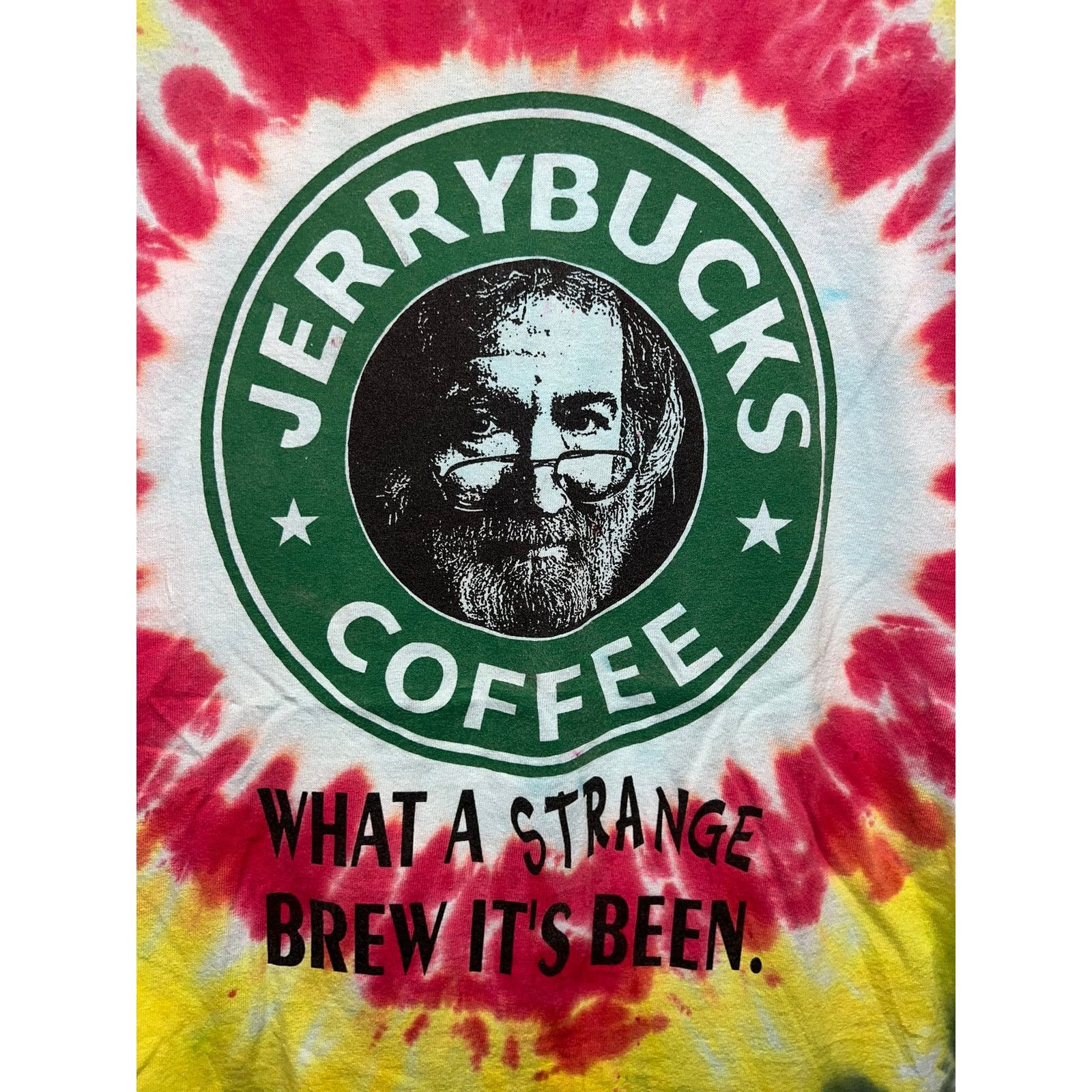 Gildan Vintage Jerrybucks Coffee Shirt Jerry Garcia Grateful Dead L Size US L / EU 52-54 / 3 - 2 Thumbnail