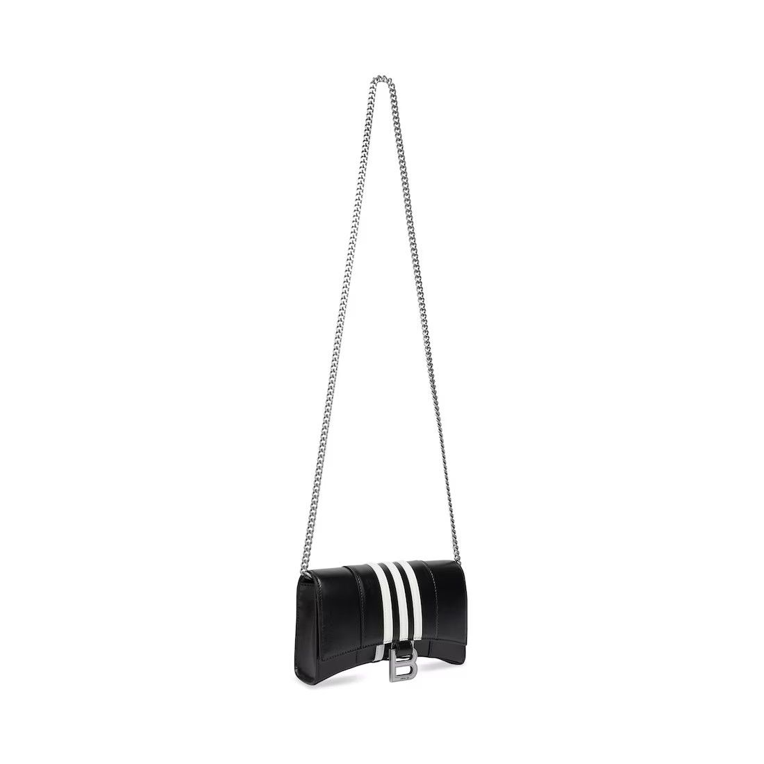 Balenciaga o1s1wg111024 Size: OS / Hourglass Wallet On Chain Black Size ONE SIZE - 4 Thumbnail