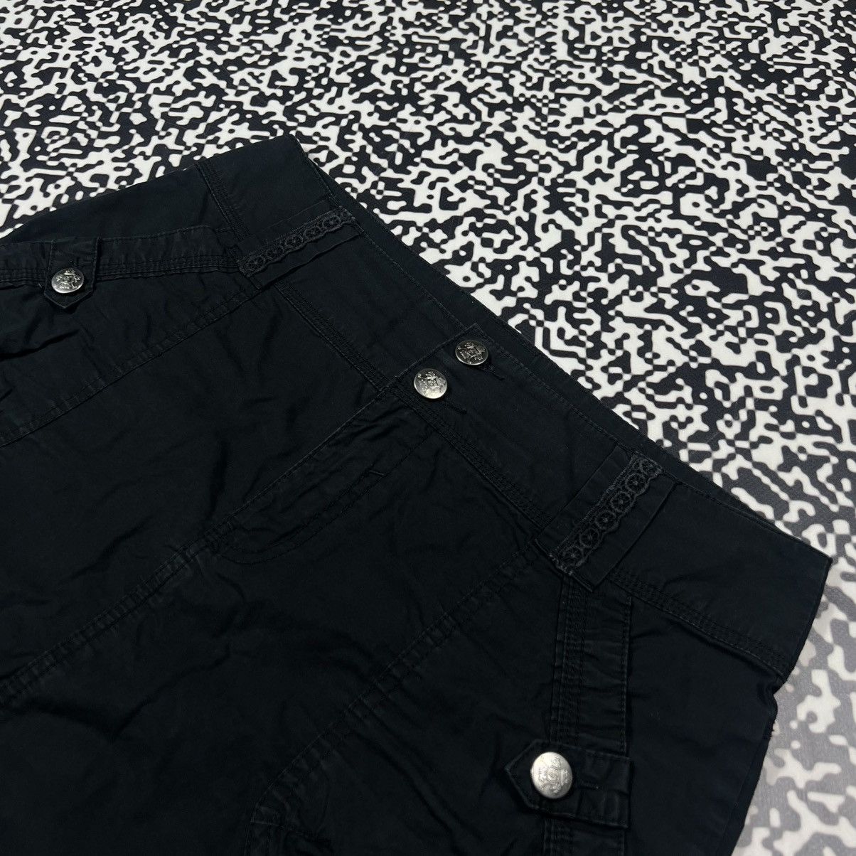 Japanese Brand Vintage Y2K Japanese Retro Midi Skirt Sexy Retro Style Size 26" / US 2 / IT 38 - 7 Thumbnail