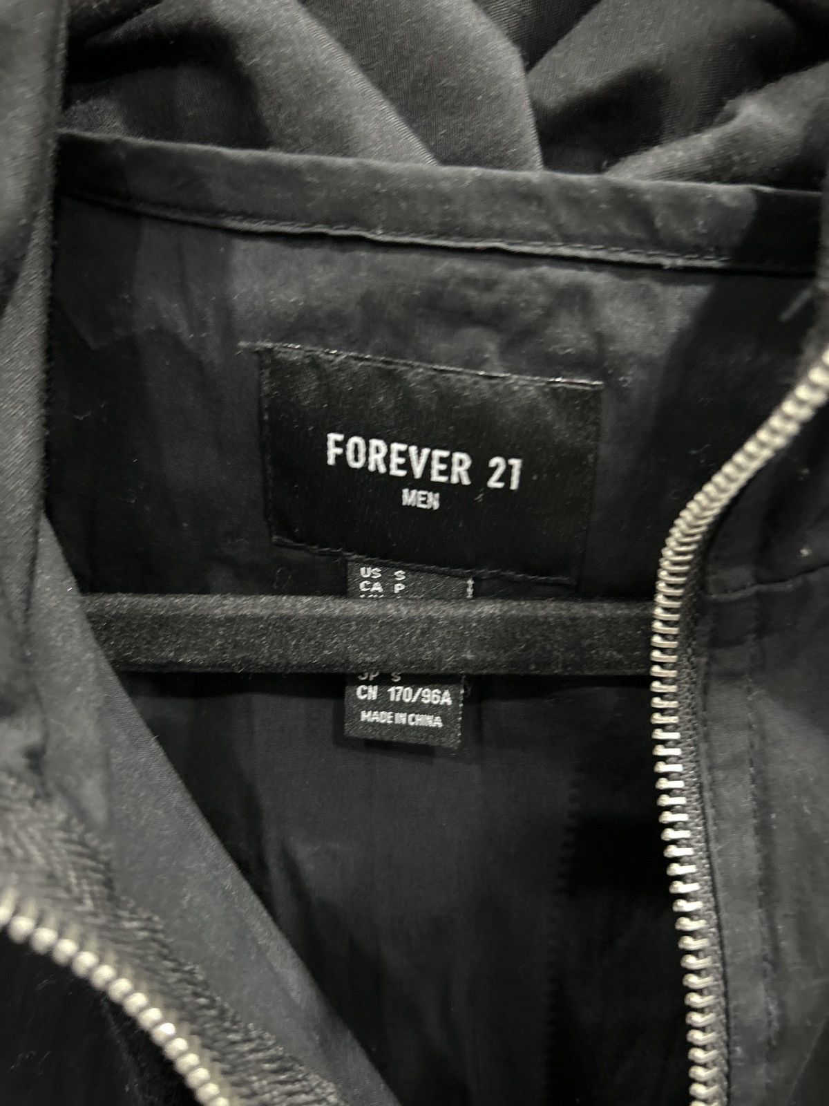 Forever 21 × Vintage Vintage Black Light Jacket Pullover Size US S / EU 44-46 / 1 - 5 Thumbnail