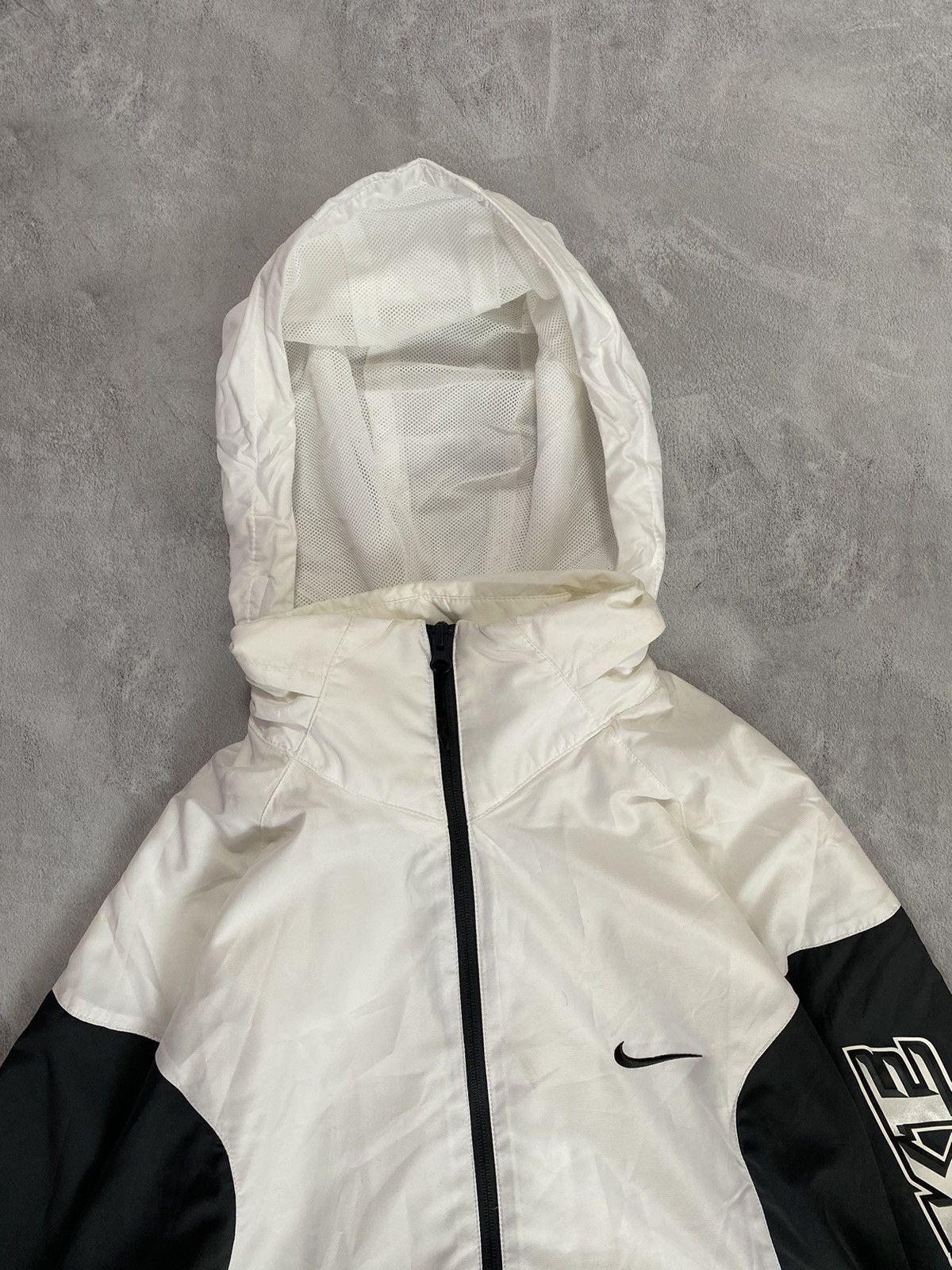 Nike 👁️ Zip Up Hoodie Jacket Nike Big Logo Swoosh Size US XL / EU 56 / 4 - 6 Thumbnail