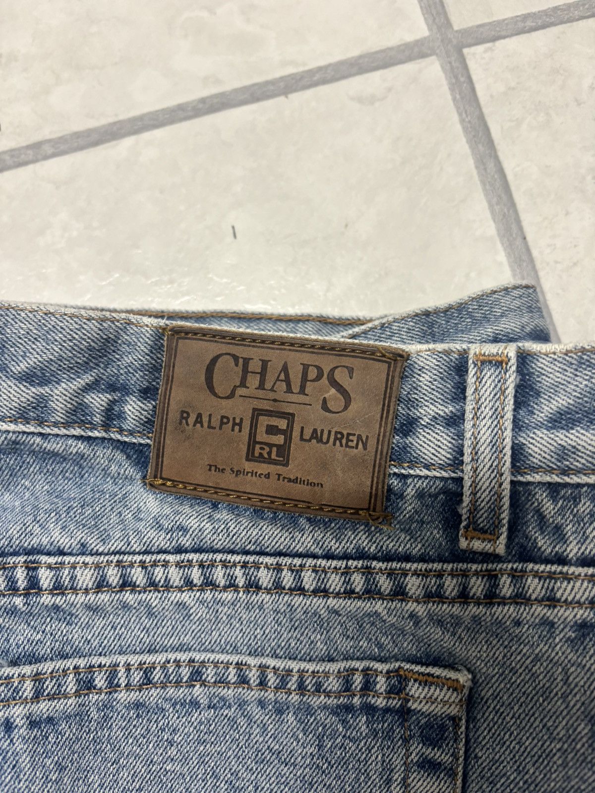 Chaps Ralph Lauren Mens Chaps Raulph Lauren Blue Jeans 34/30 Size US 34 / EU 50 - 4 Thumbnail