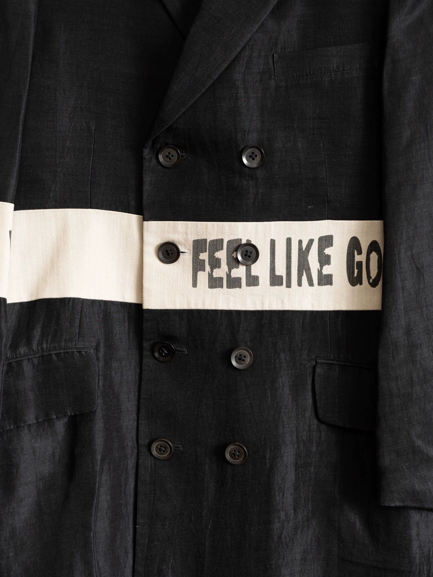 Yohji Yamamoto Yohji Yamamoto 08SS Ripped Soldier Bamboo Coat Size 4-2 Size US XL / EU 56 / 4 - 5 Thumbnail