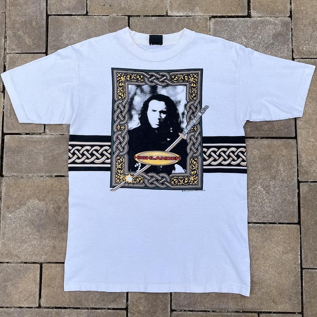 Vintage 90s Highlander Movie Promo Essential Tshirt