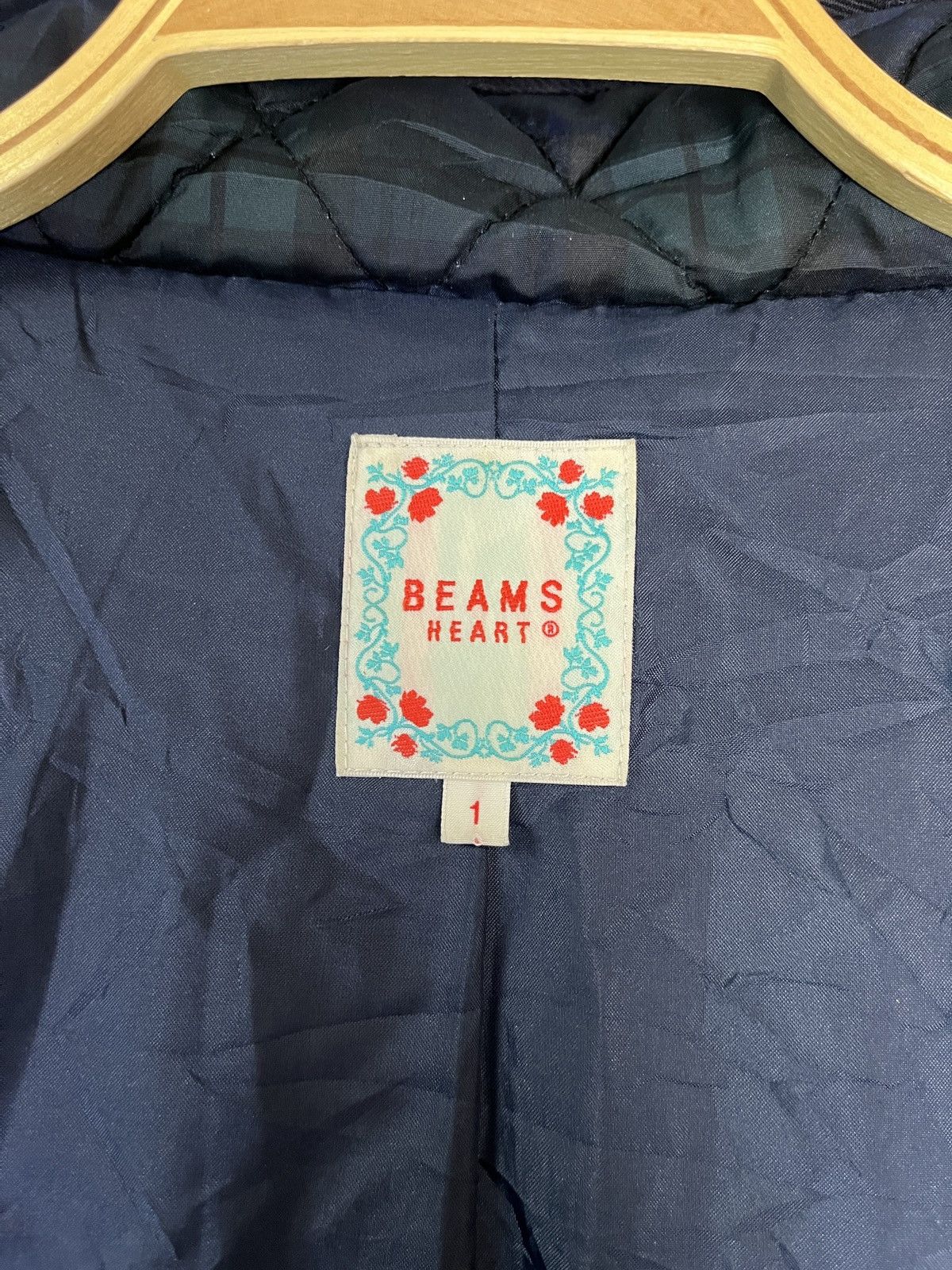 Beams Plus × Japanese Brand Beams Heart Quilted Puffer Jacket Size M / US 6-8 / IT 42-44 - 10 Thumbnail