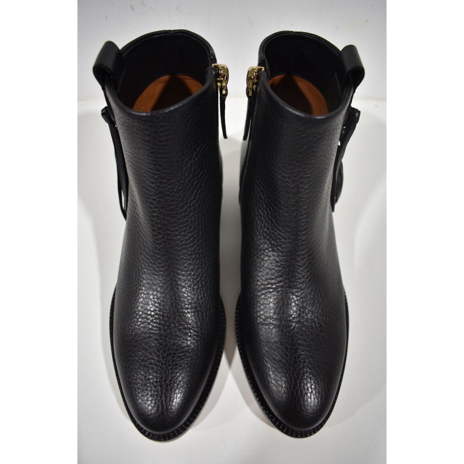 Valentino Valentino Rockstud Black Pebbled Leather Fringe Western Size US 5.5 / IT 35.5 - 5 Thumbnail
