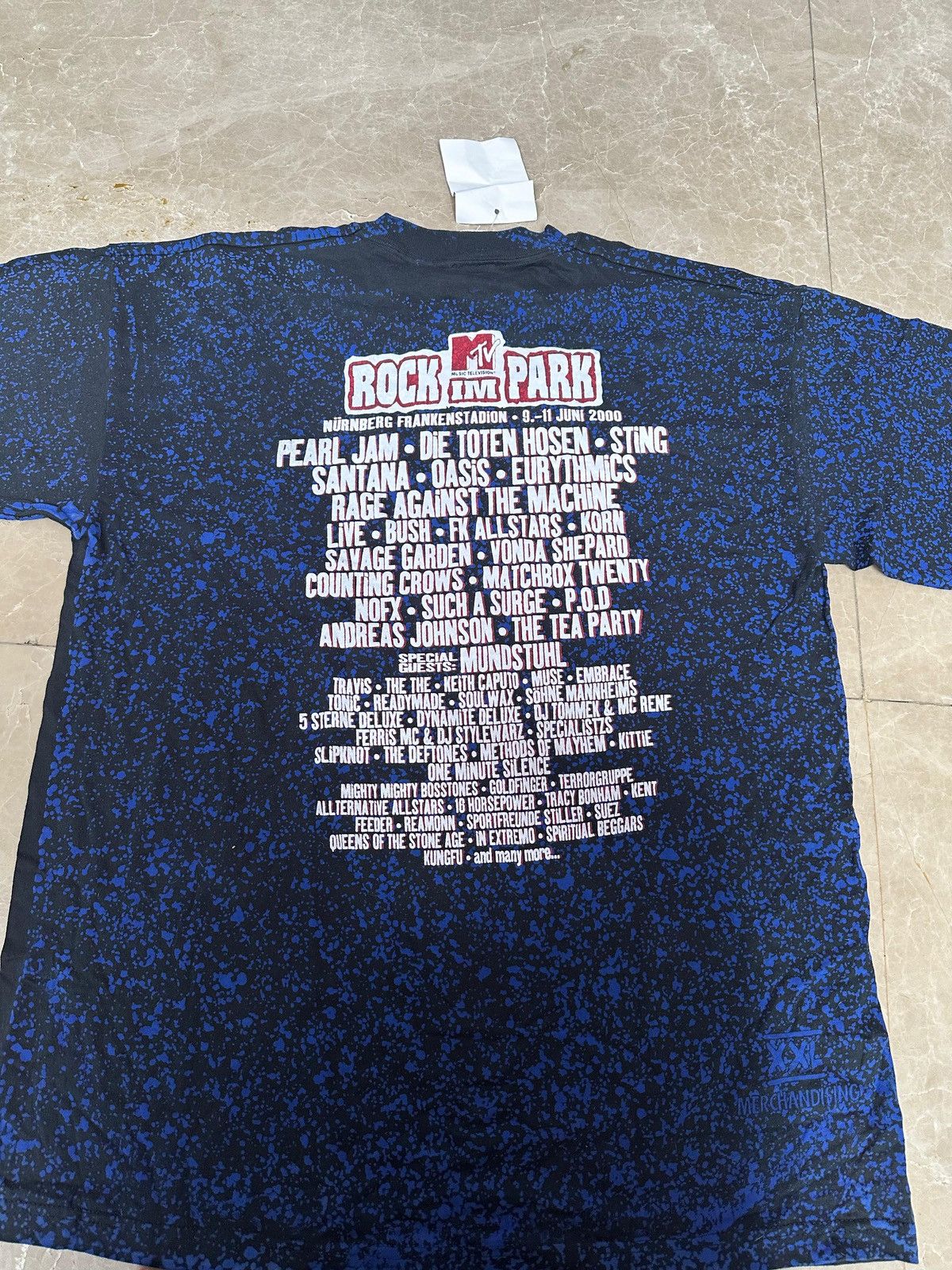 Band Tees Vintage Deadstock MTV Rock IM Park 2000 Size US XL / EU 56 / 4 - 5 Thumbnail