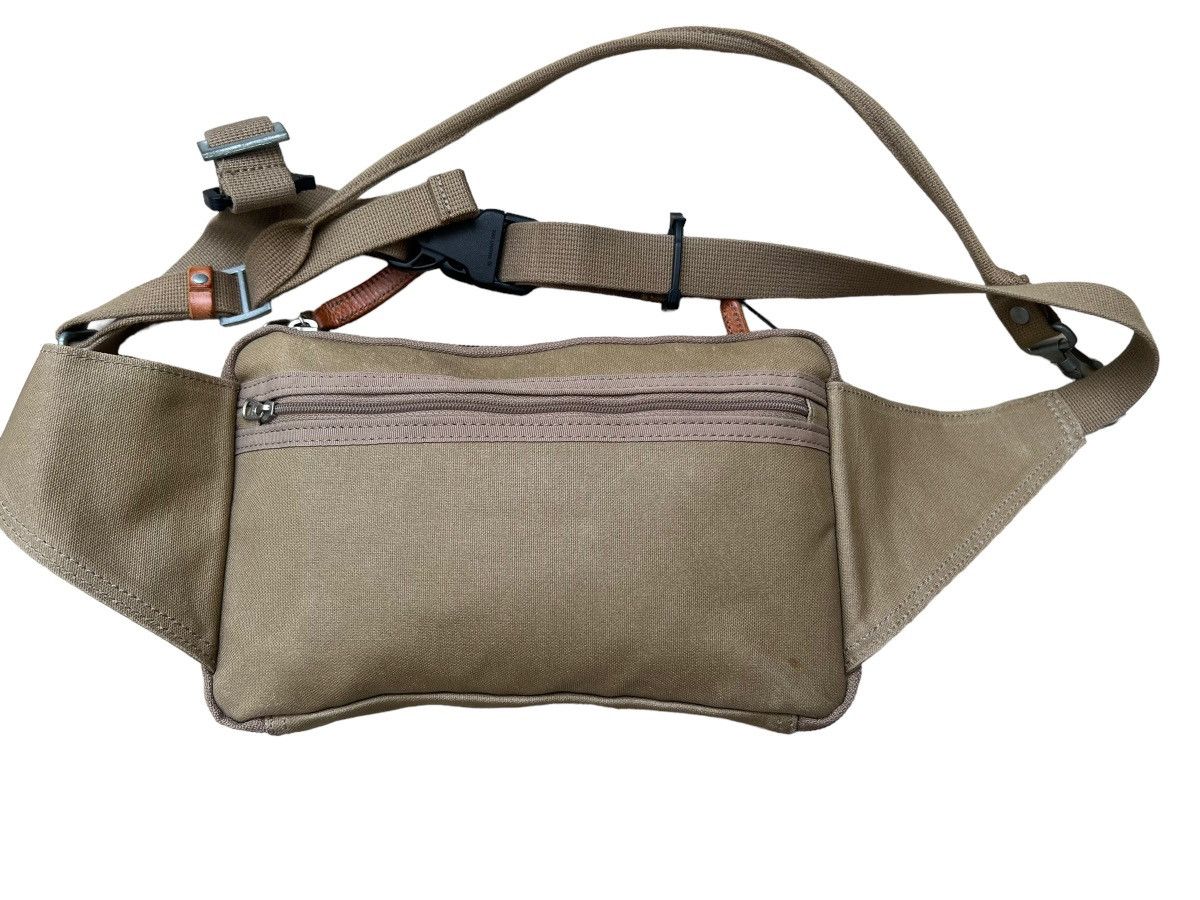 Leather Vintage Porter by Yoshida Hybrid Leather Cotton Canvas Bag Size ONE SIZE - 12 Thumbnail
