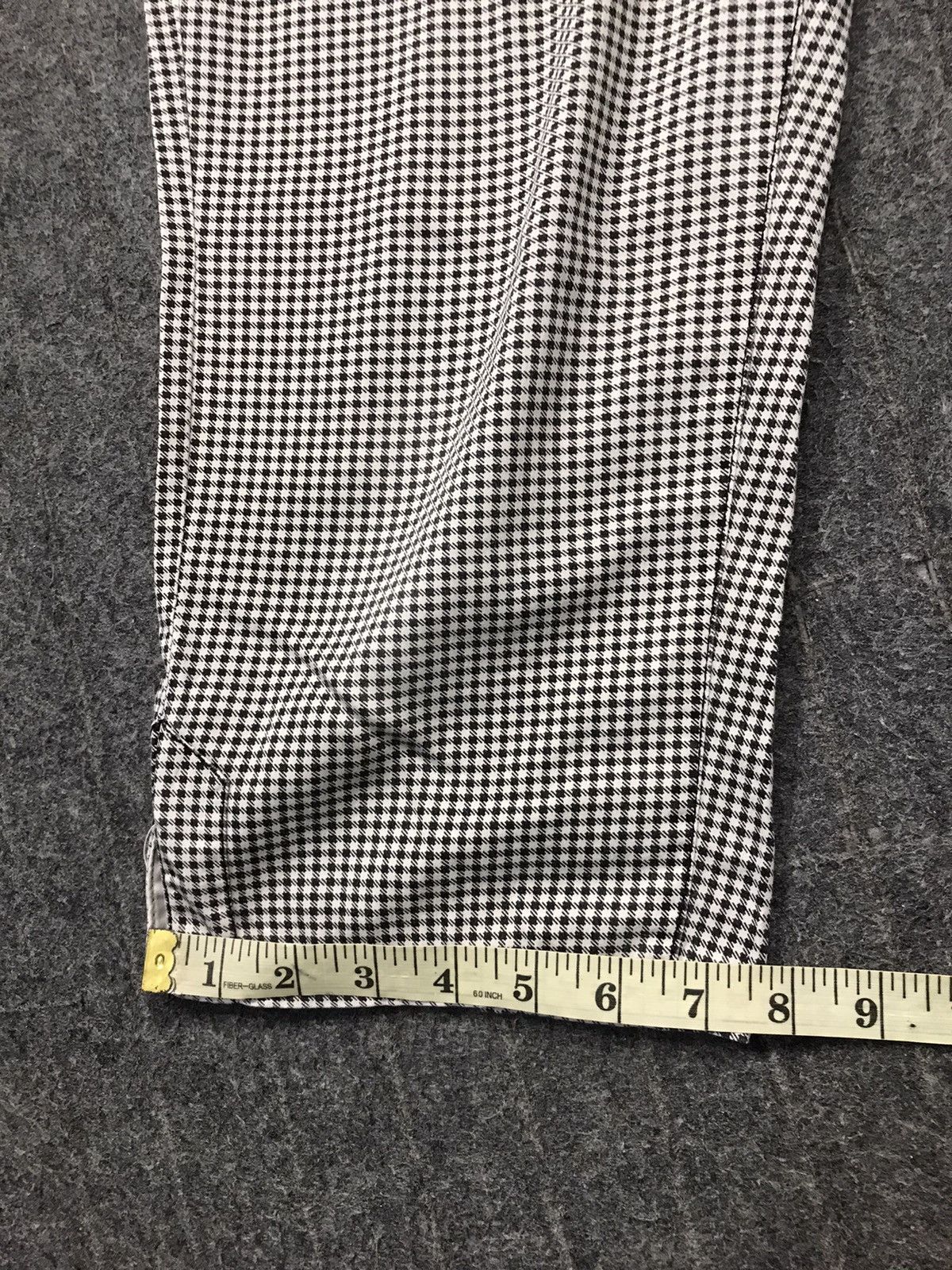 Japanese Brand × Vintage Michiko London Jeans Design Plaid Zipper Short Pants Size US 30 / EU 46 - 17 Thumbnail