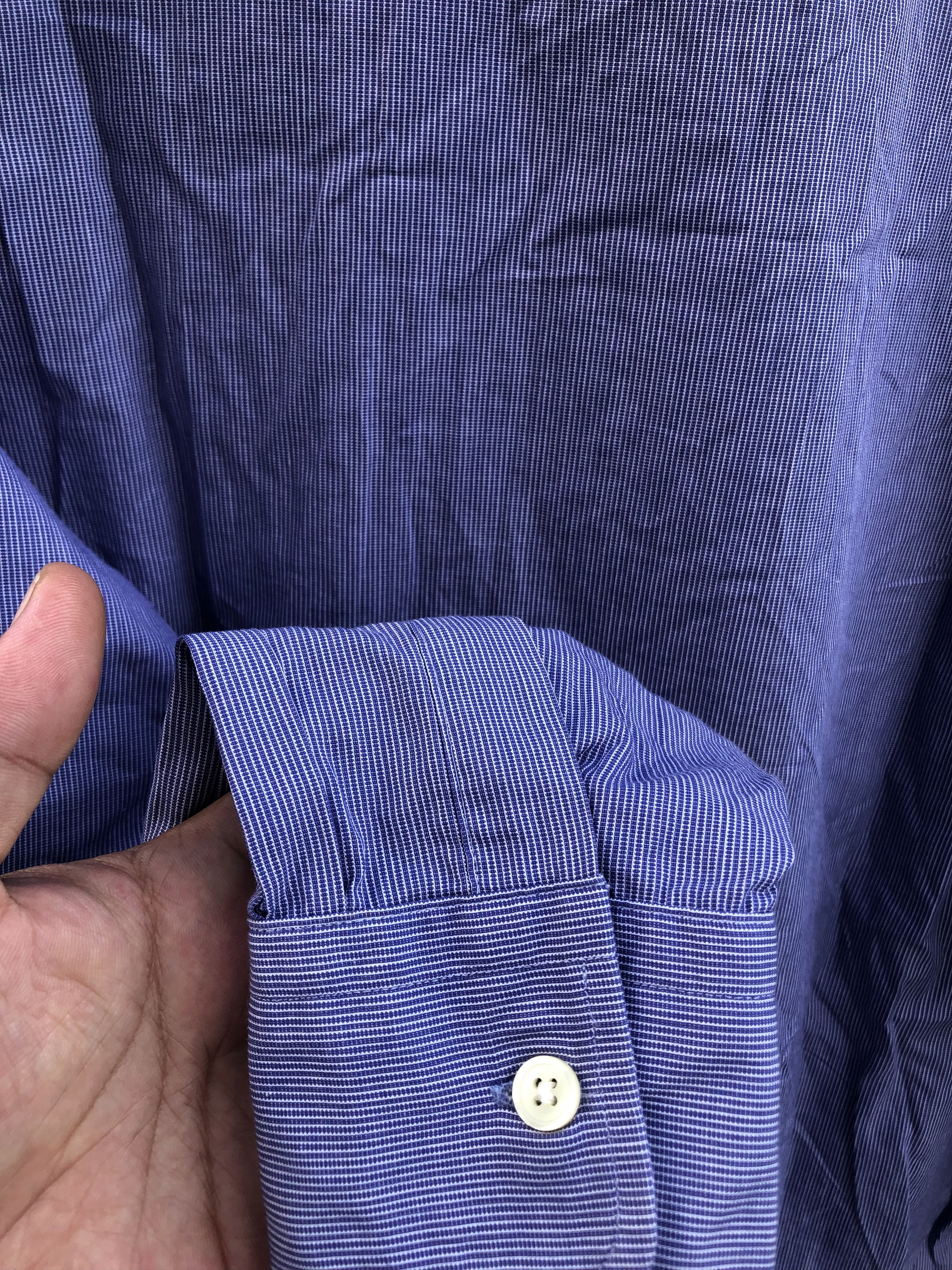 Yohji Yamamoto Yohji yamamoto stripe button shirt size M Size US M / EU 48-50 / 2 - 4 Thumbnail