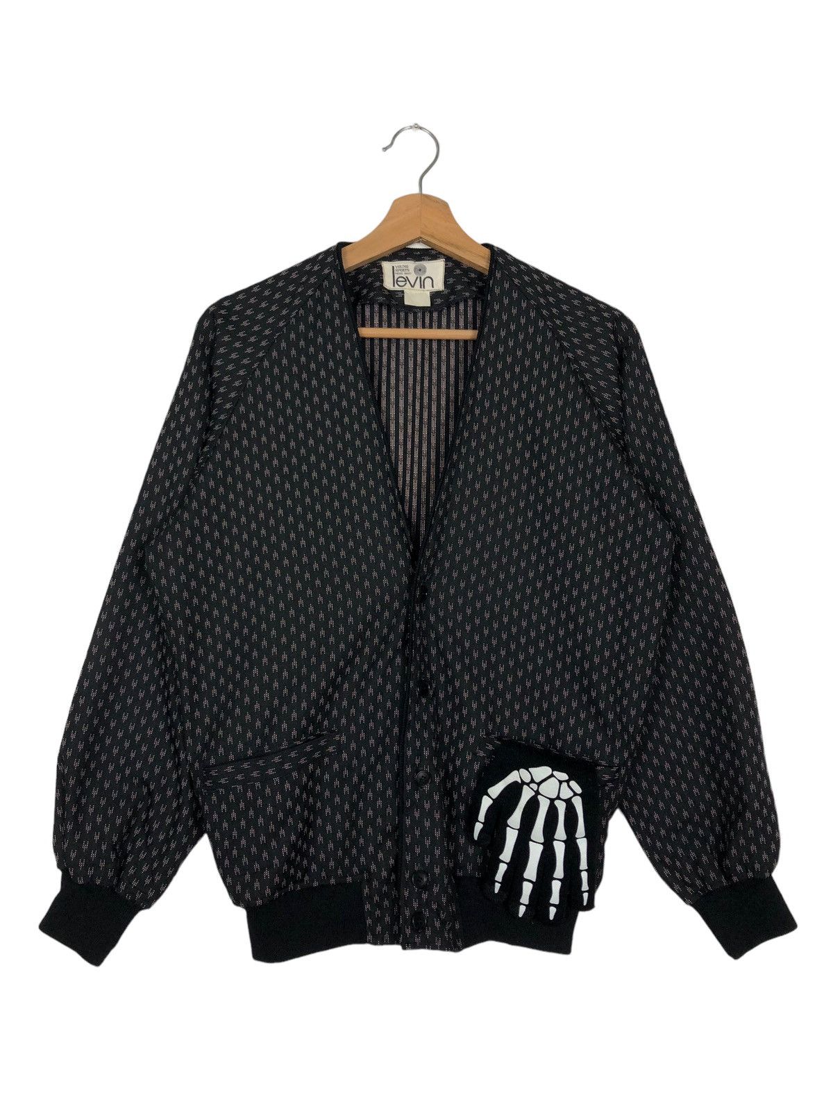 Issey Miyake 🔥90’s Levin Issey Miyake Bomber Cardigan Japan Made Size US M / EU 48-50 / 2 - 1 Thumbnail