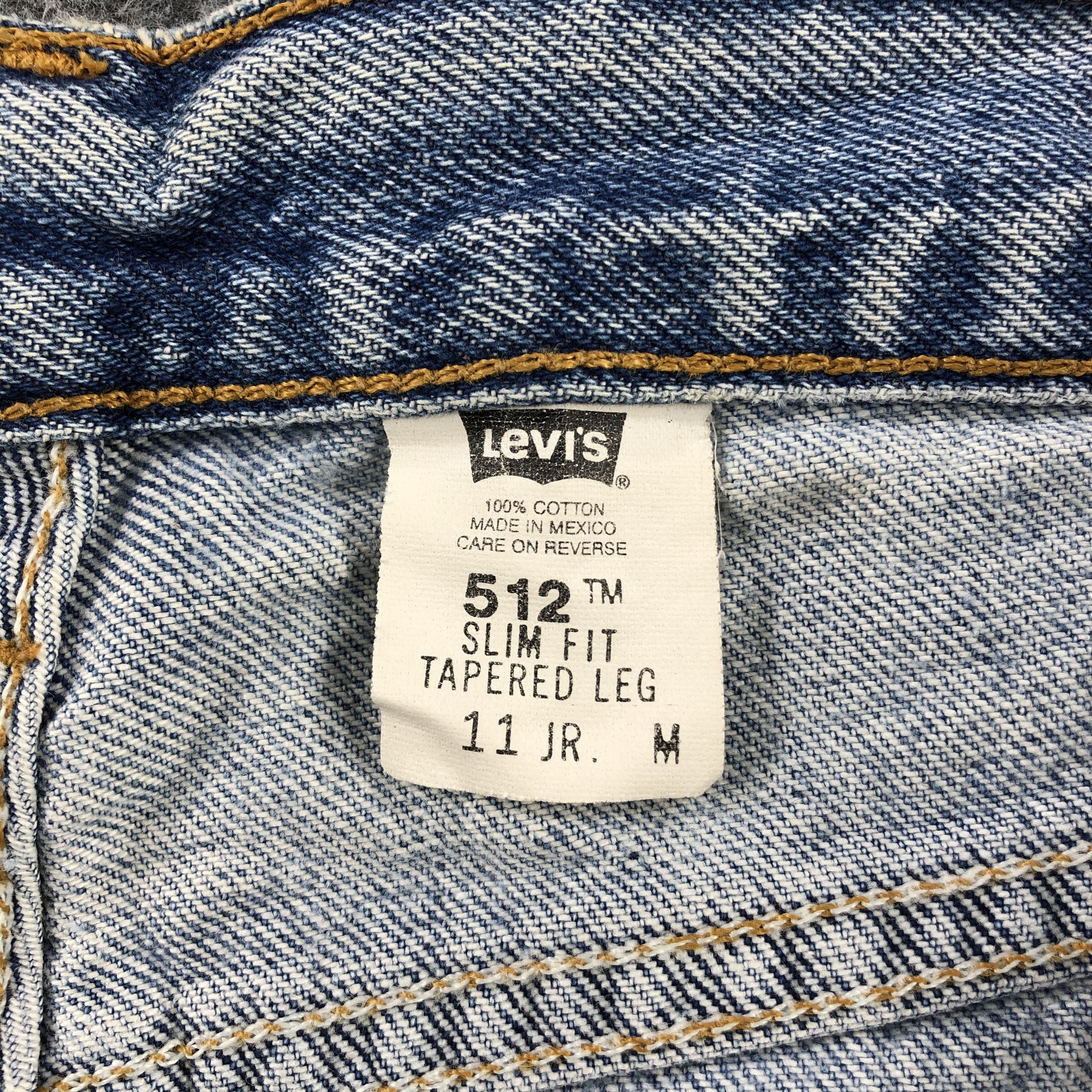 Levi's 90s Vintage Light Wash Levis 512 Jeans-J2164 Size US 29 - 13 Thumbnail