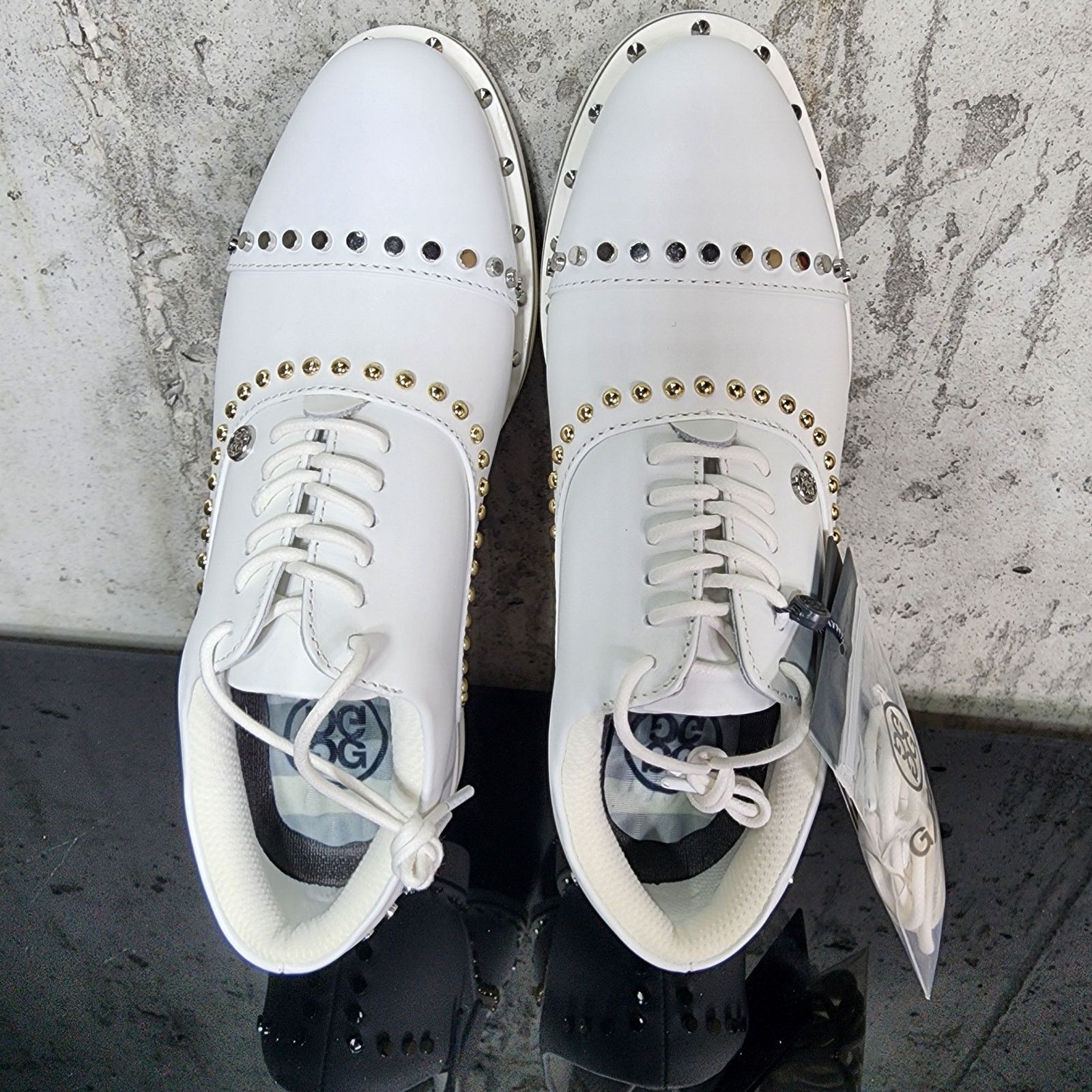 G/FORE MSRP $250 G/FORE Welt Stud Gallivanter Golf Shoes Size 6.5 Size US 6.5 / IT 36.5 - 8 Thumbnail