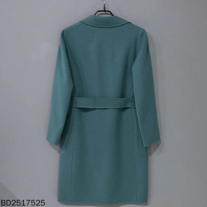 Max Mara Max Mara Lake Green Wool Coat Size M / US 6-8 / IT 42-44 - 3 Thumbnail
