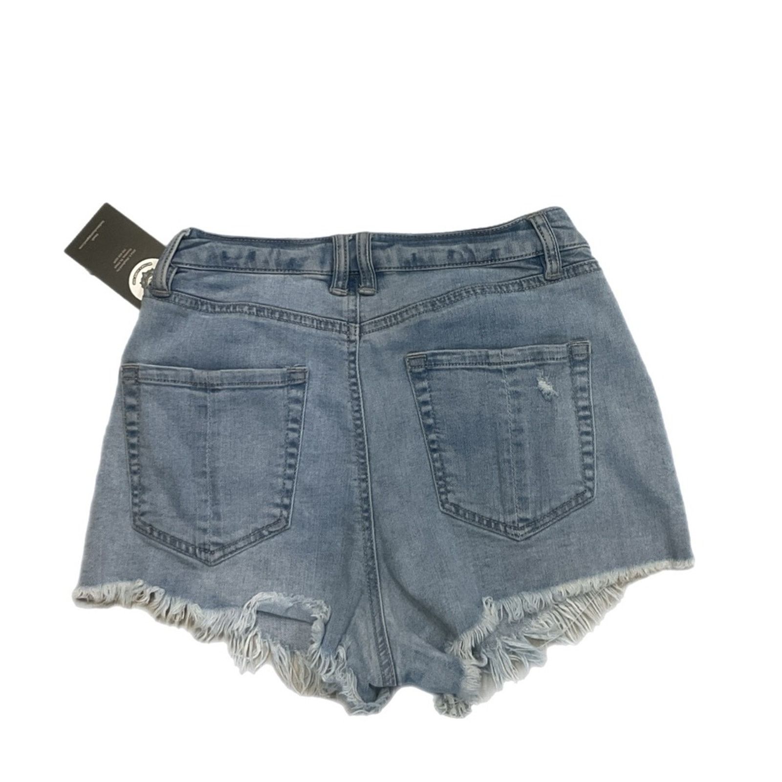 & Other Stories Refuge High Rise Button-Up Jean Shorts Size 26" / US 2 / IT 38 - 2 Thumbnail