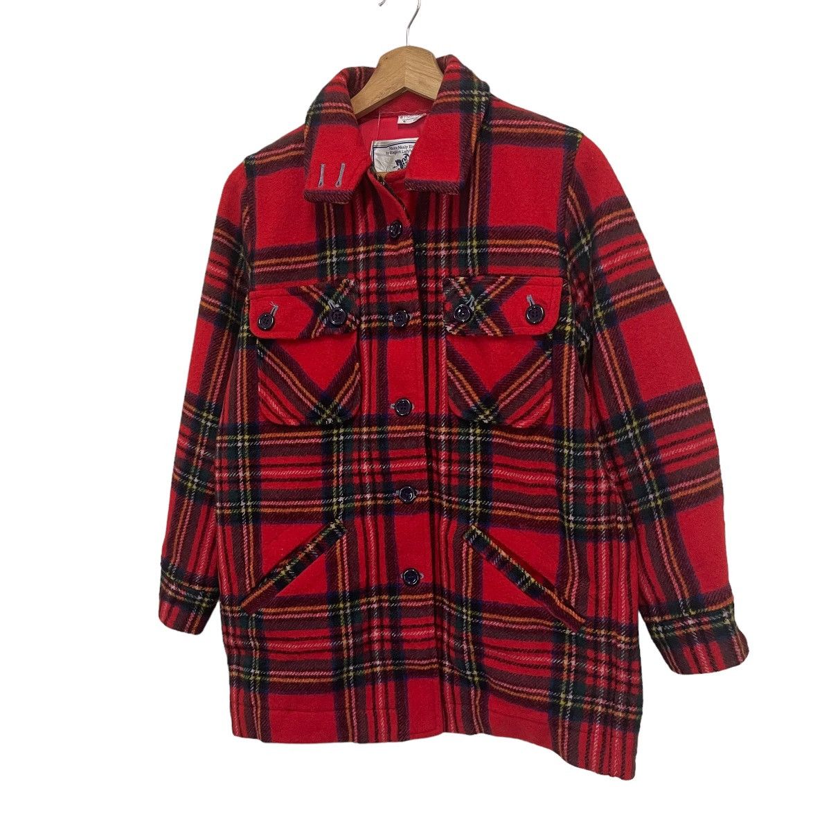 Japanese Brand × Woolrich Woolen Mills SILK ROAD PLAID MACKINAW TARTAN JACKET Size US S / EU 44-46 / 1 - 3 Thumbnail