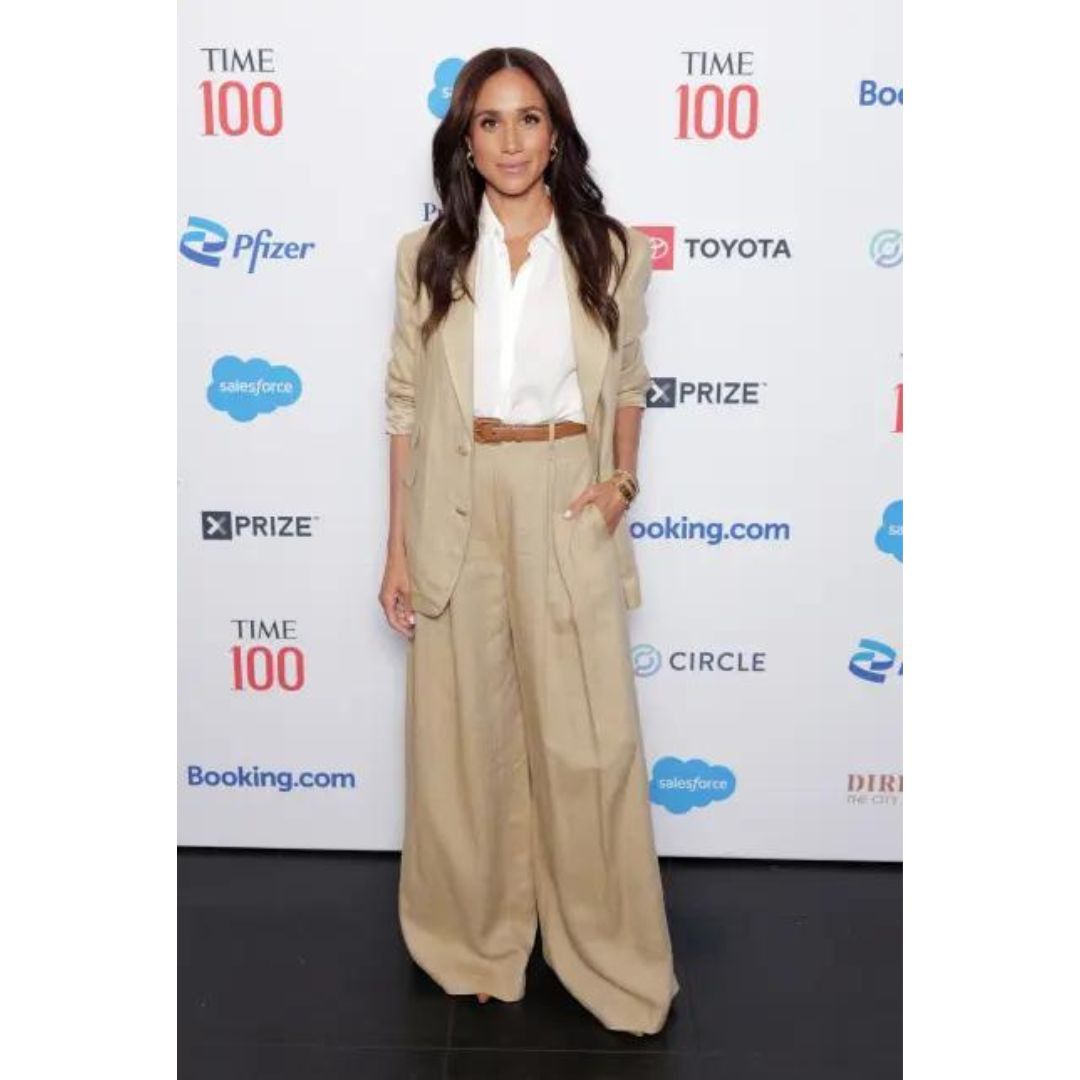 Veronica Beard Veronica Beard Brown Wide Leg High-Rise Pants-Size 4 Size 27" / US 4 / IT 40 - 3 Thumbnail