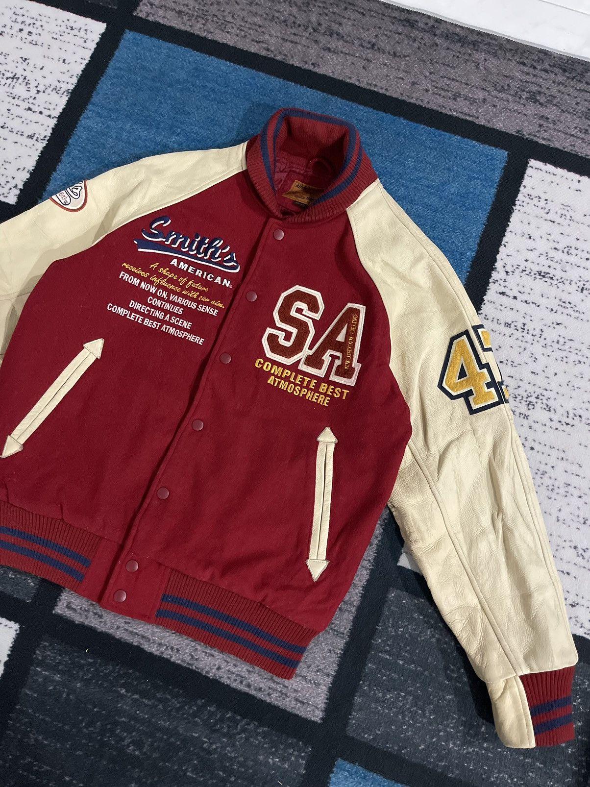 Other SMITHS AMERICAN VARSITY JACKET Size US M / EU 48-50 / 2 - 3 Thumbnail
