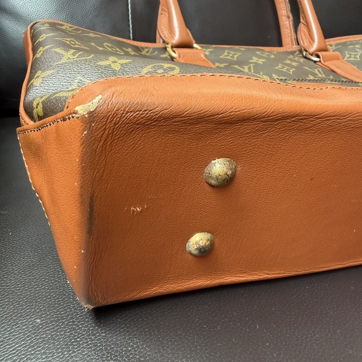 Louis Vuitton Louis Vuitton - Archive Monogram Sac Weekend PM Tote Bag Size ONE SIZE - 12 Thumbnail