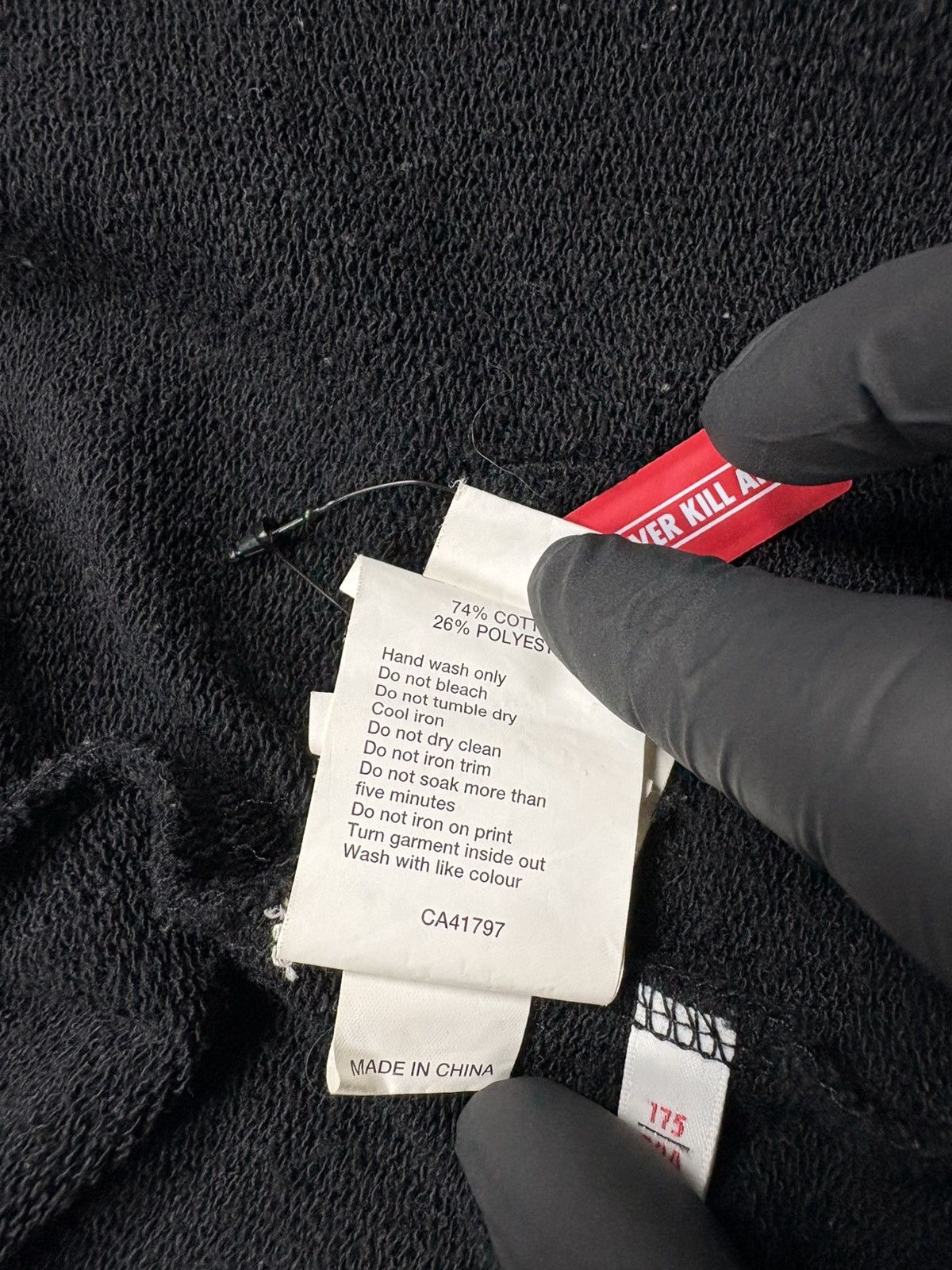 Aape AAPE By A Bathing Ape Black Zip Hoodie Gold Logo Tape Y2K M Size US M / EU 48-50 / 2 - 22 Thumbnail