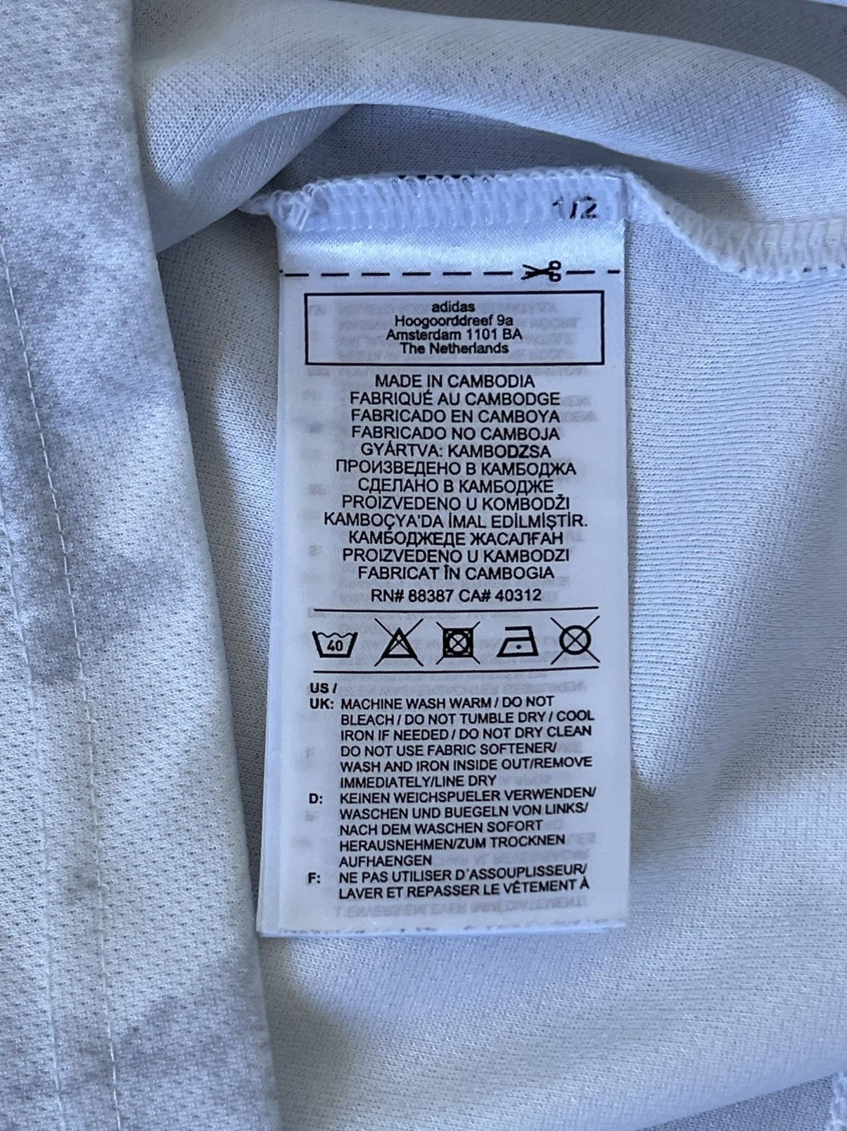 Adidas Adidas Spain 2020 Away Football Jersey Gray Camo Blokecore Size US M / EU 48-50 / 2 - 15 Thumbnail