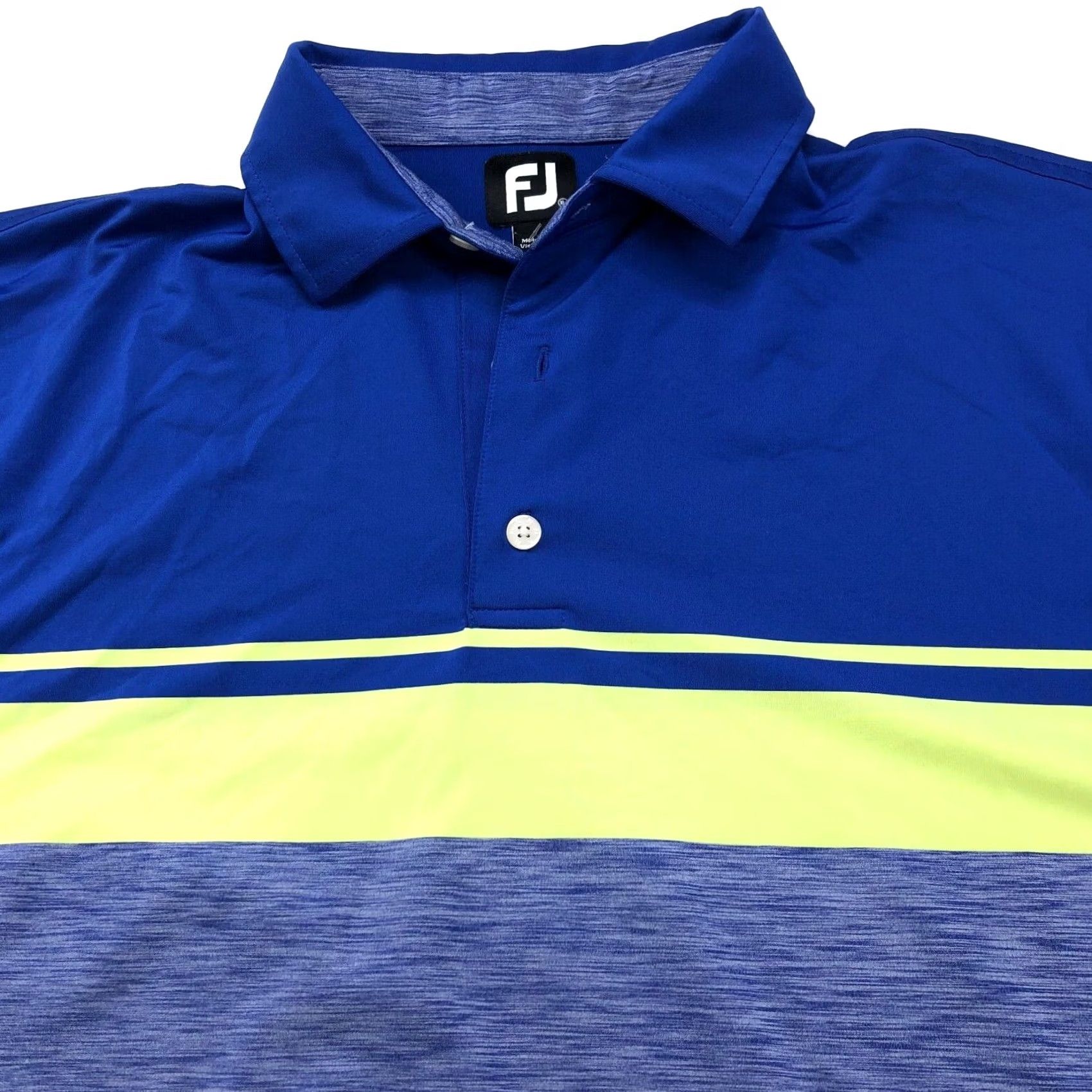 Footjoy VINTAGE FootJoy FJ XL Blue Mens Polo Shirt Size US XL / EU 56 / 4 - 2 Thumbnail