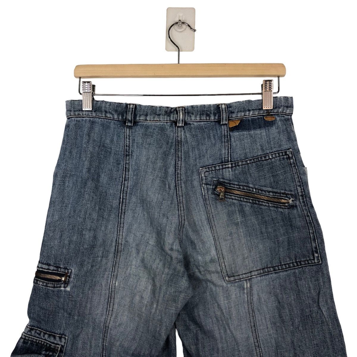Denime 🔥OVER SIZED DISTRESSED DENIM JEANS MAX & CO RARE DESIGNER Size US 28 / EU 44 - 8 Thumbnail