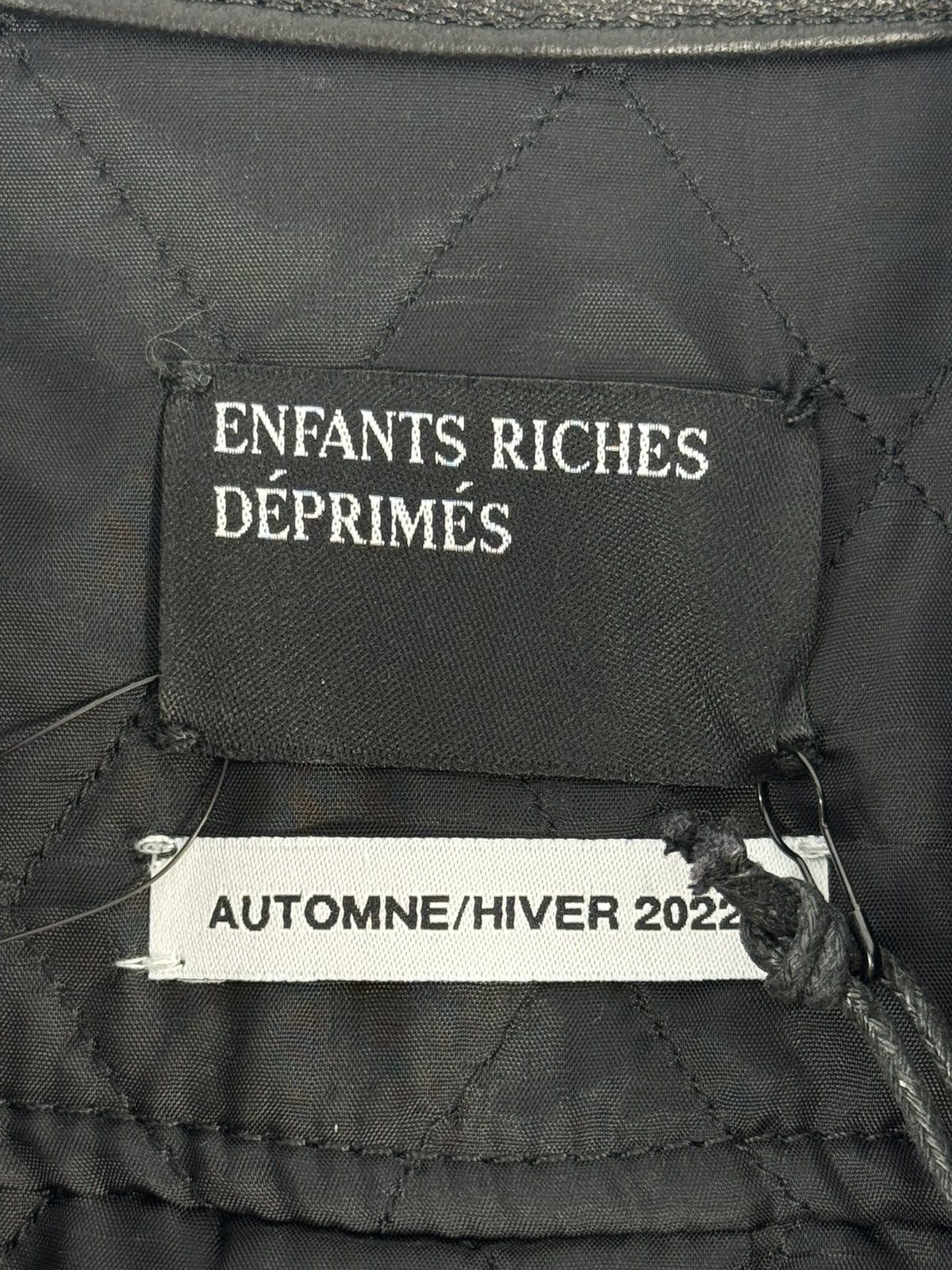 Enfants Riches Deprimes Soft Leather Oversized Padded Over-shirt Size US L / EU 52-54 / 3 - 7 Thumbnail