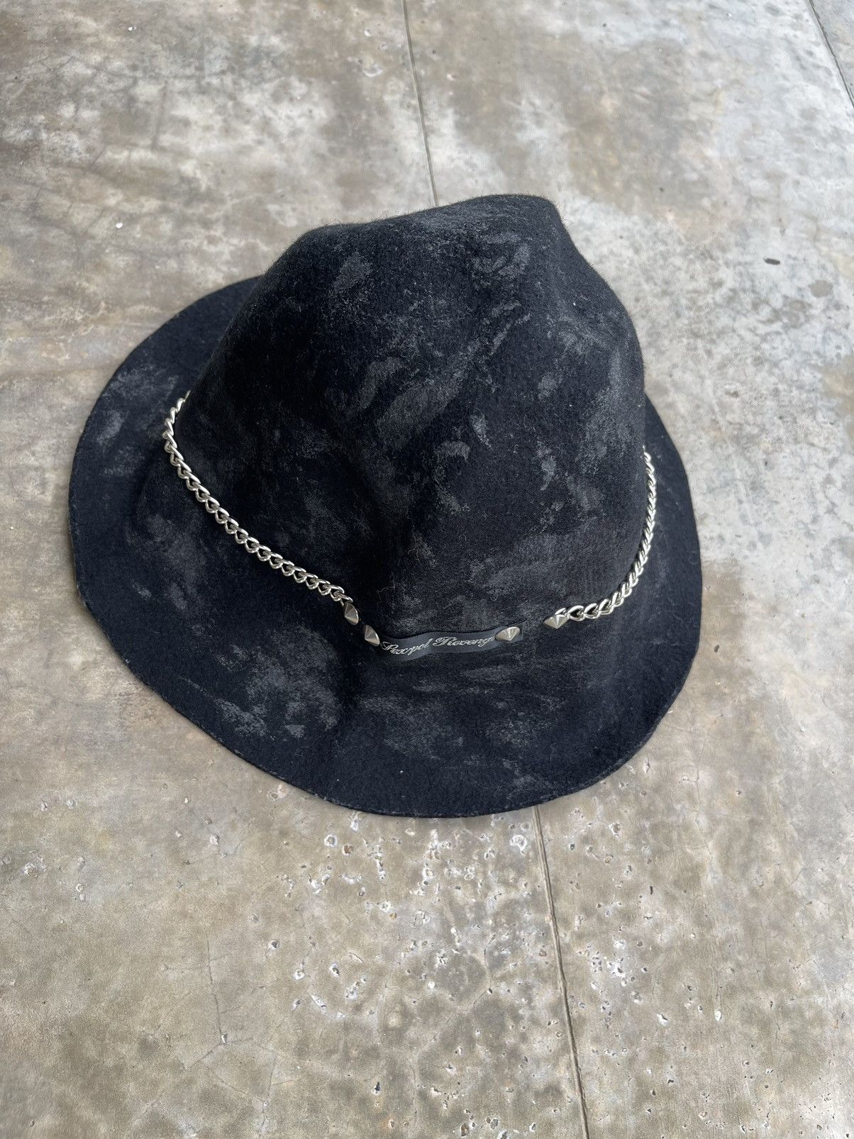 Japanese Brand × Seditionaries Sex Pot Revenge Wool Hat Punk Skull Chain Studded Size ONE SIZE - 5 Thumbnail