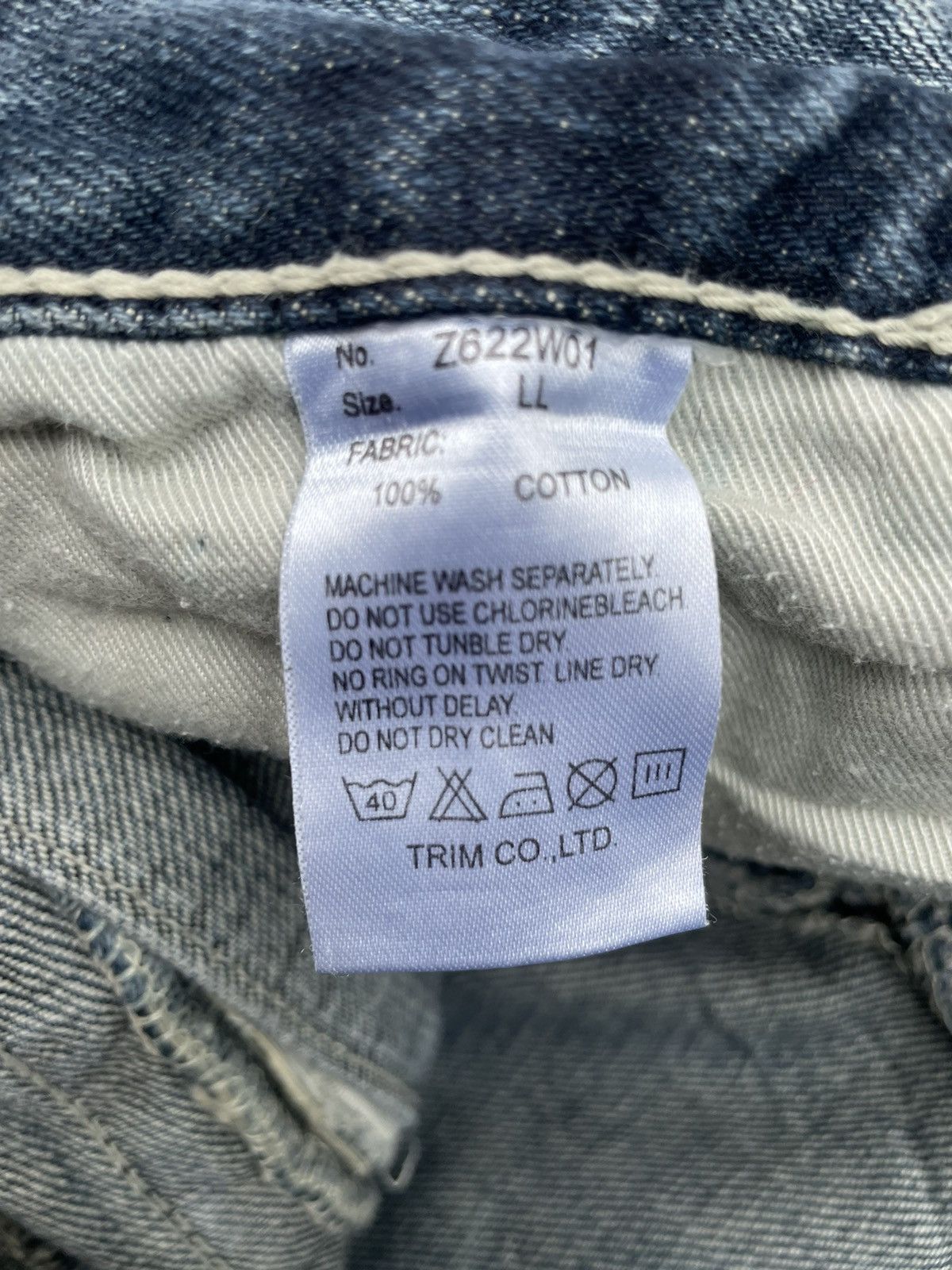 Semanticdesign Distressed Jeans Punk Style