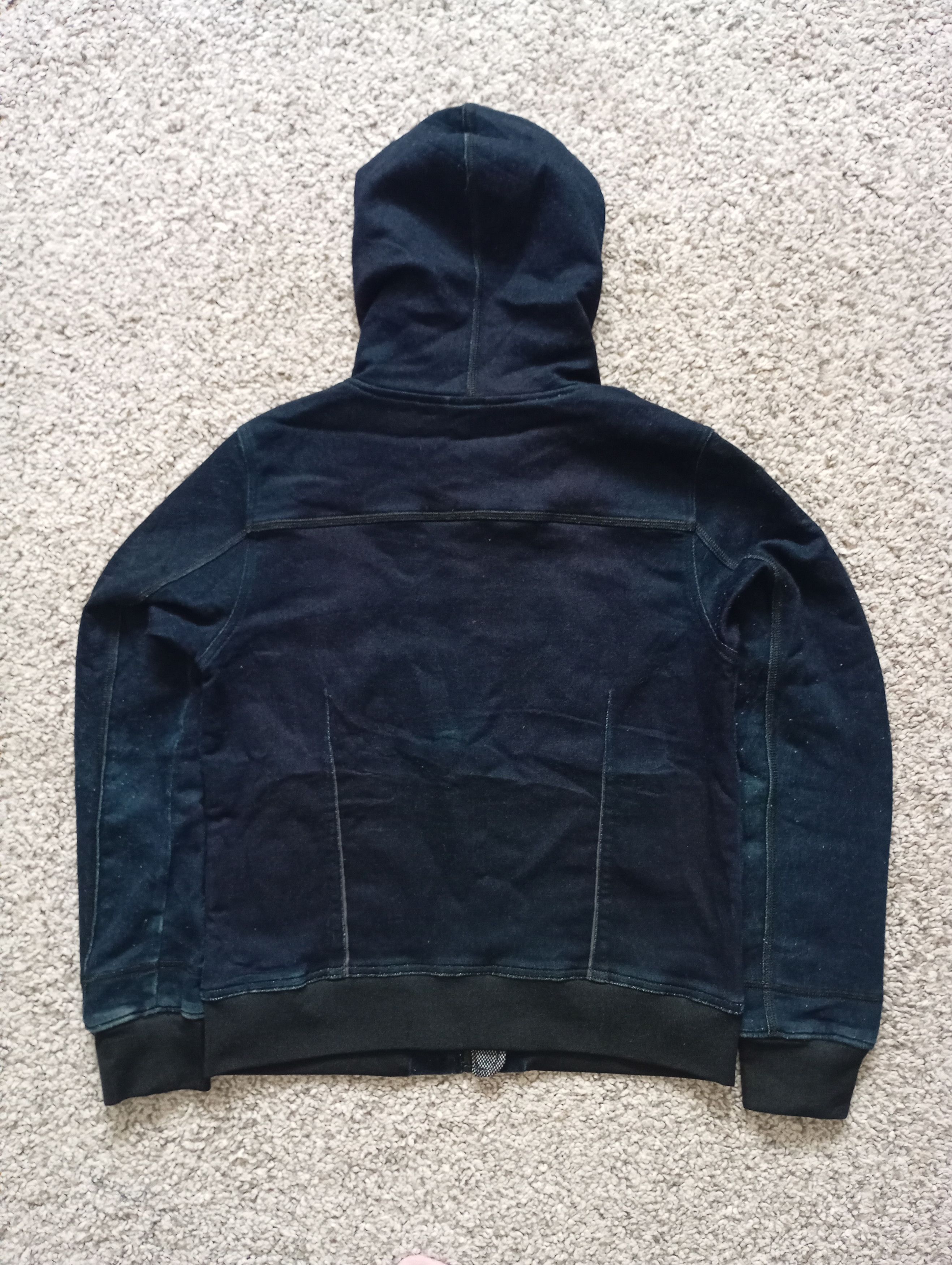 Diesel × Vintage Diesel Industry V Denim + Sweat Pants Light Hooded Jacket Size US M / EU 48-50 / 2 - 4 Thumbnail