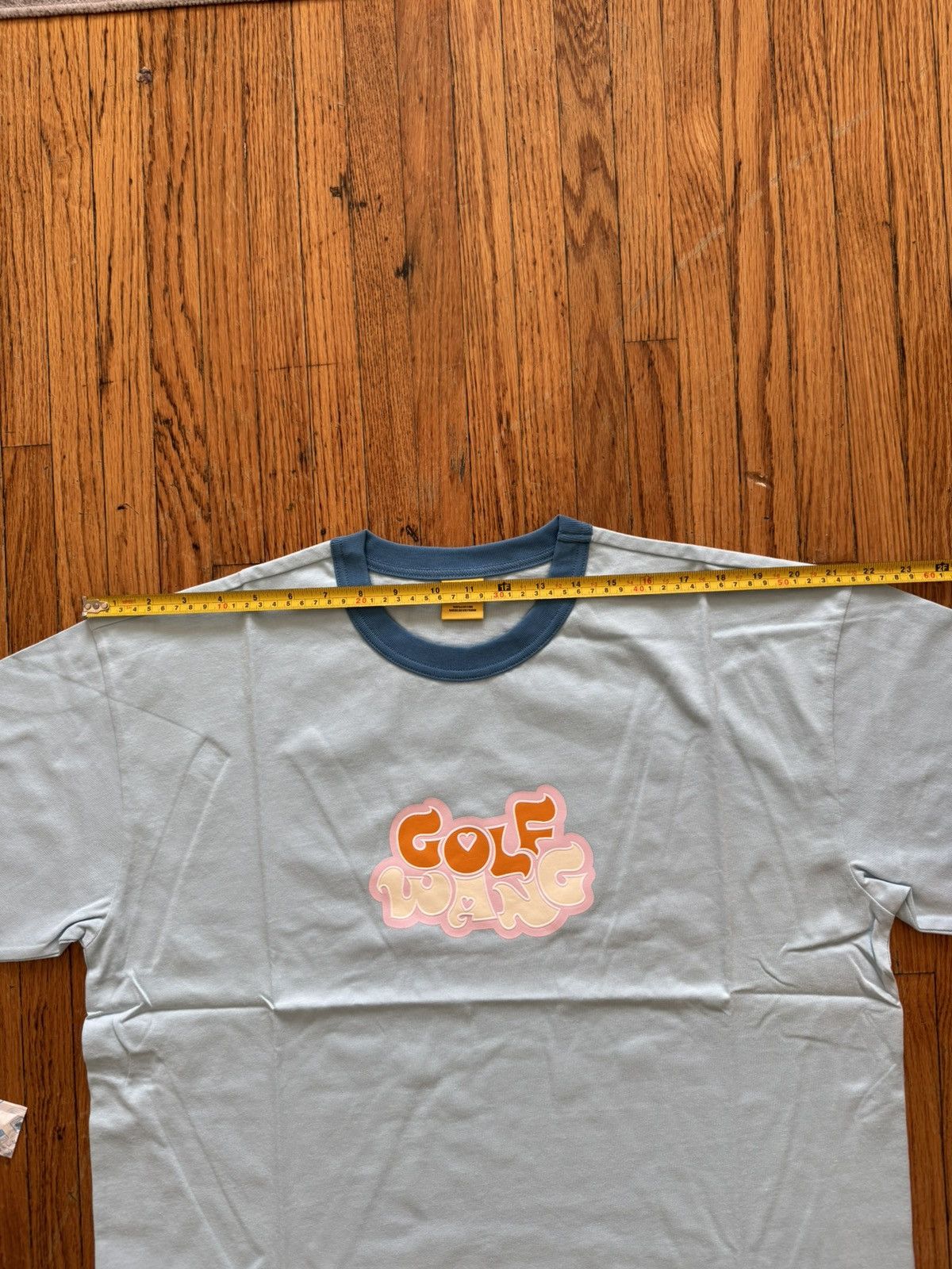Golf Wang Golf Harmony Logo Ringer Tee LT Blue Size US XL / EU 56 / 4 - 8 Thumbnail