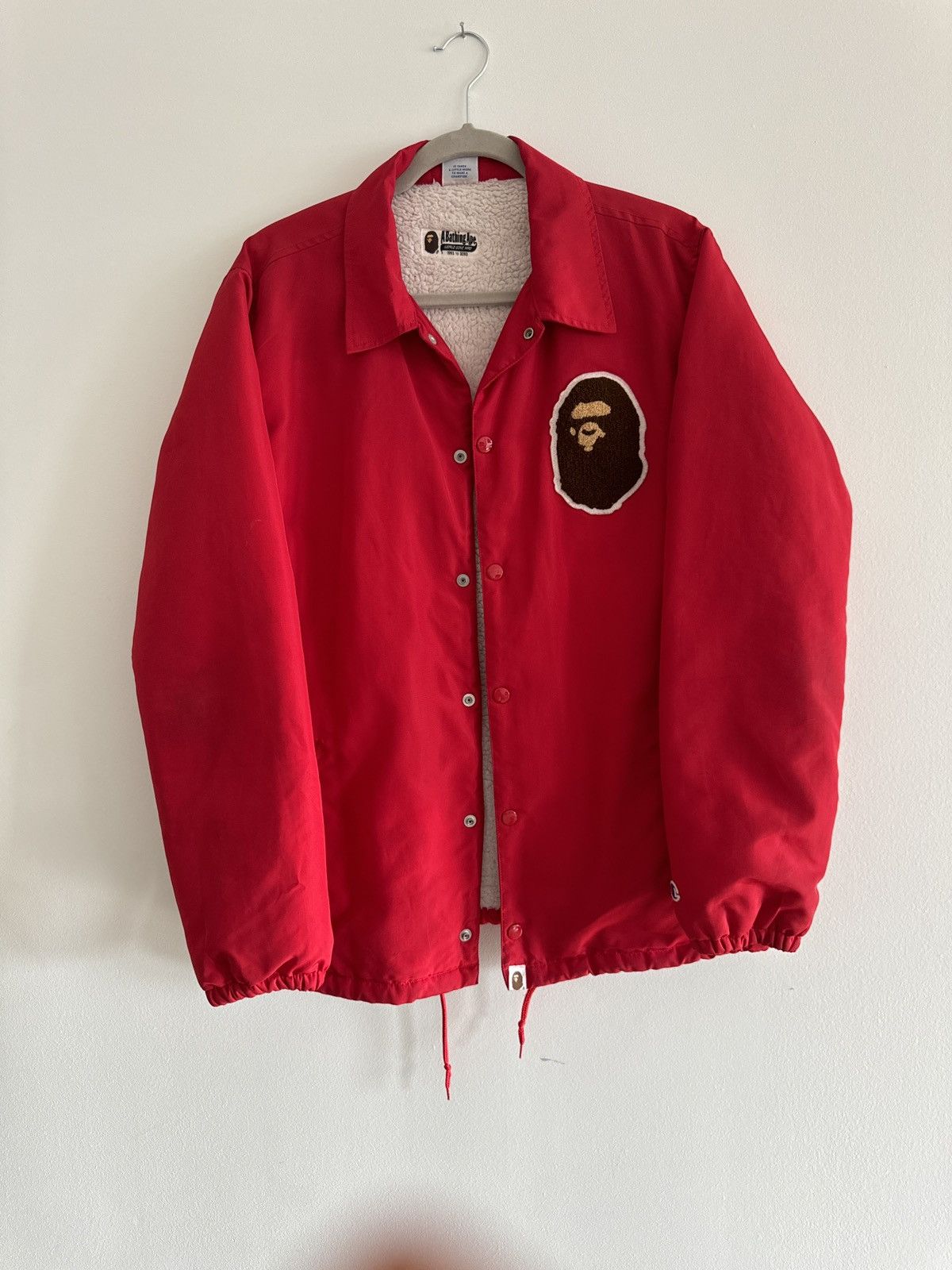 Bape x champion coach jacket best sale