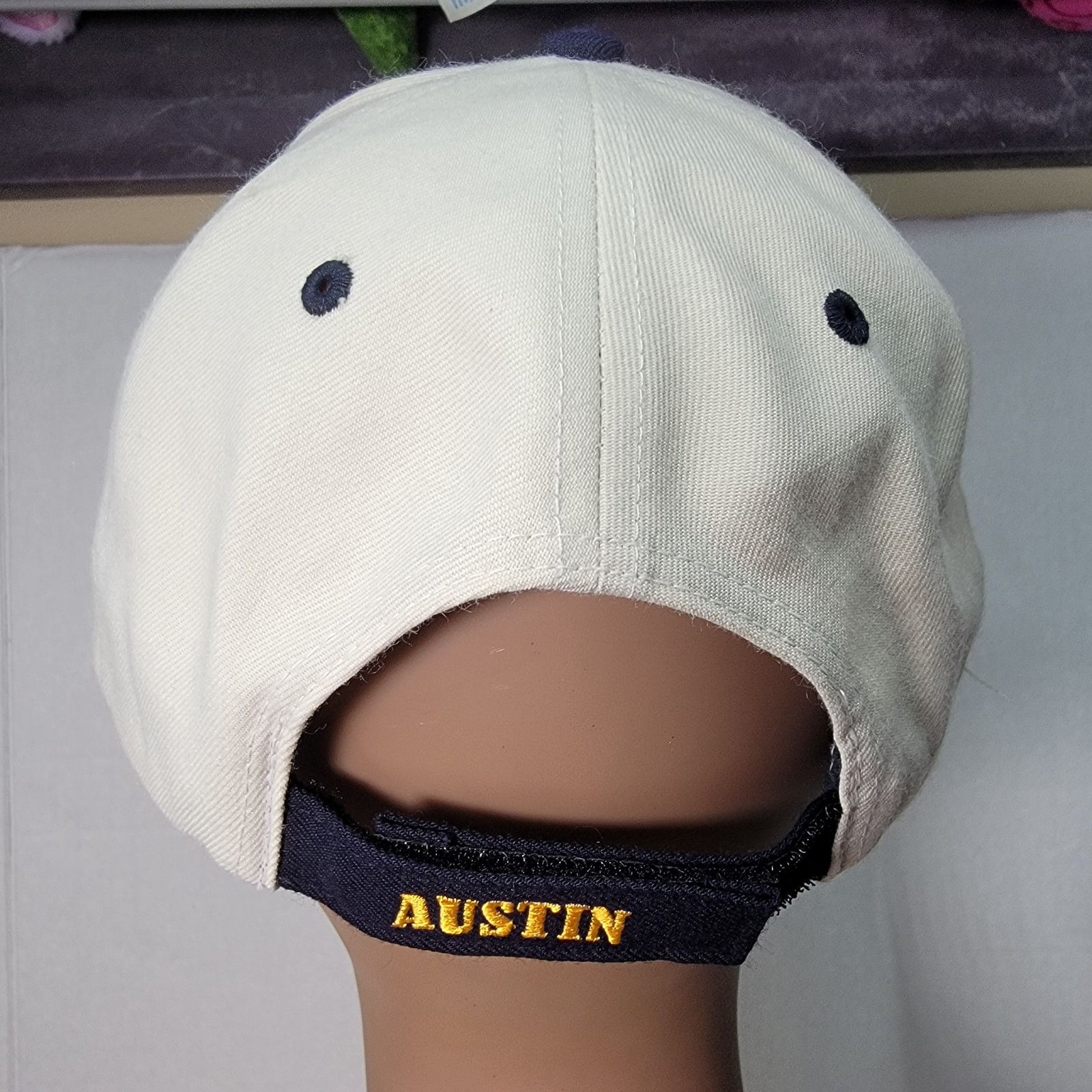 Hard Rock Cafe Hard Rock Cafe Austin(TX) Beige Adjustable Ball Cap 30% WOOL Size ONE SIZE - 4 Thumbnail