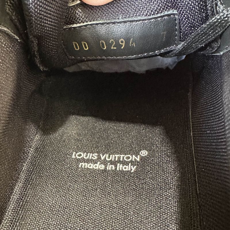 Louis Vuitton Louis Vuitton Monogram Canvas Trainer Sneakers Black -2508 Size US 8 / EU 41 - 5 Thumbnail