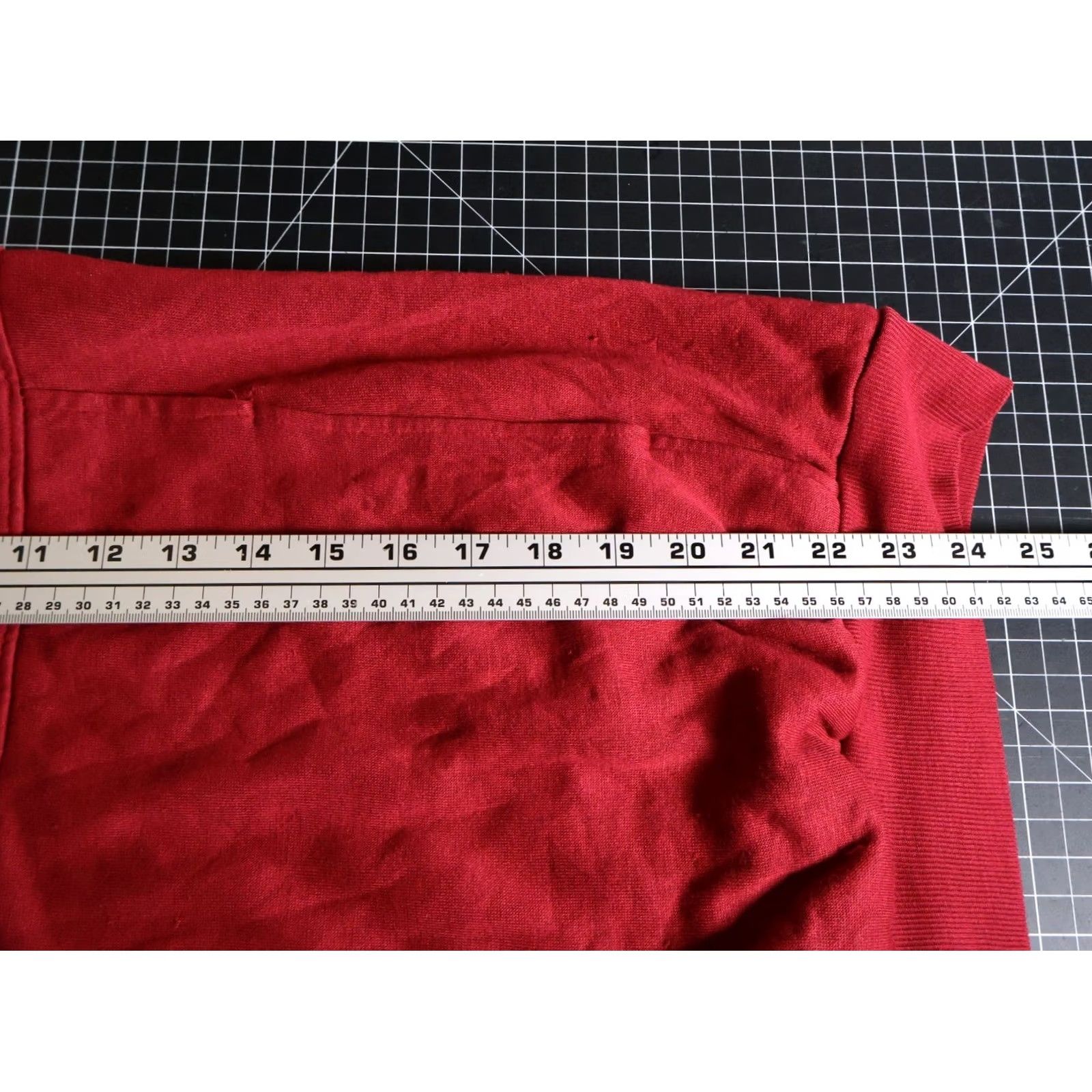 McGregor VINTAGE MacGregor Hoodie Men’s Medium Red Pullover Thermal Lined 90s Sweatshirt VTG Size US M / EU 48-50 / 2 - 6 Thumbnail