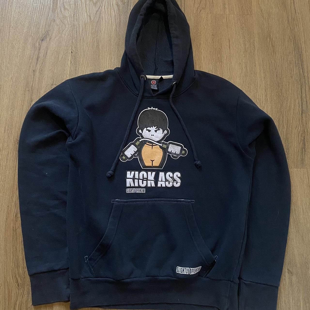 Other Kick Ass Hoodie Boxy Rap hip hop Fight Size US S / EU 44-46 / 1 - 1 Thumbnail