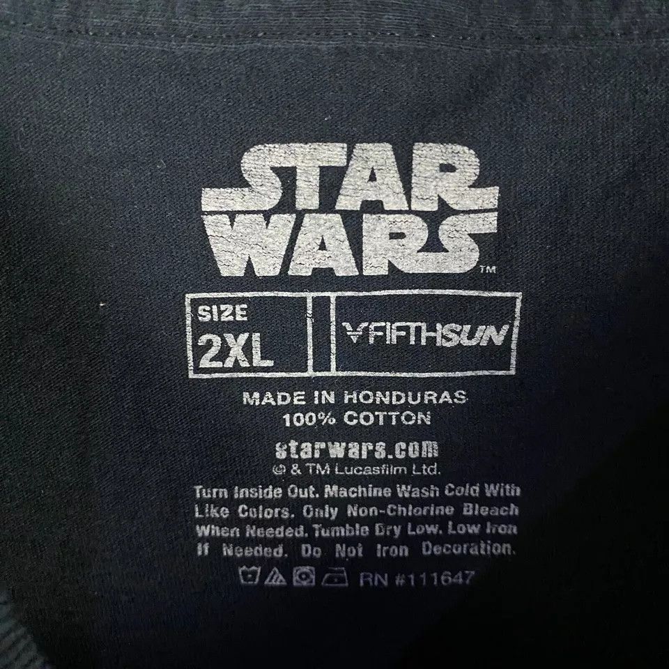 Star Wars Disney Stars Wars Shirt Men's 2XL Baby Yoda Casual Crew Neck Size US XXL / EU 58 / 5 - 3 Thumbnail